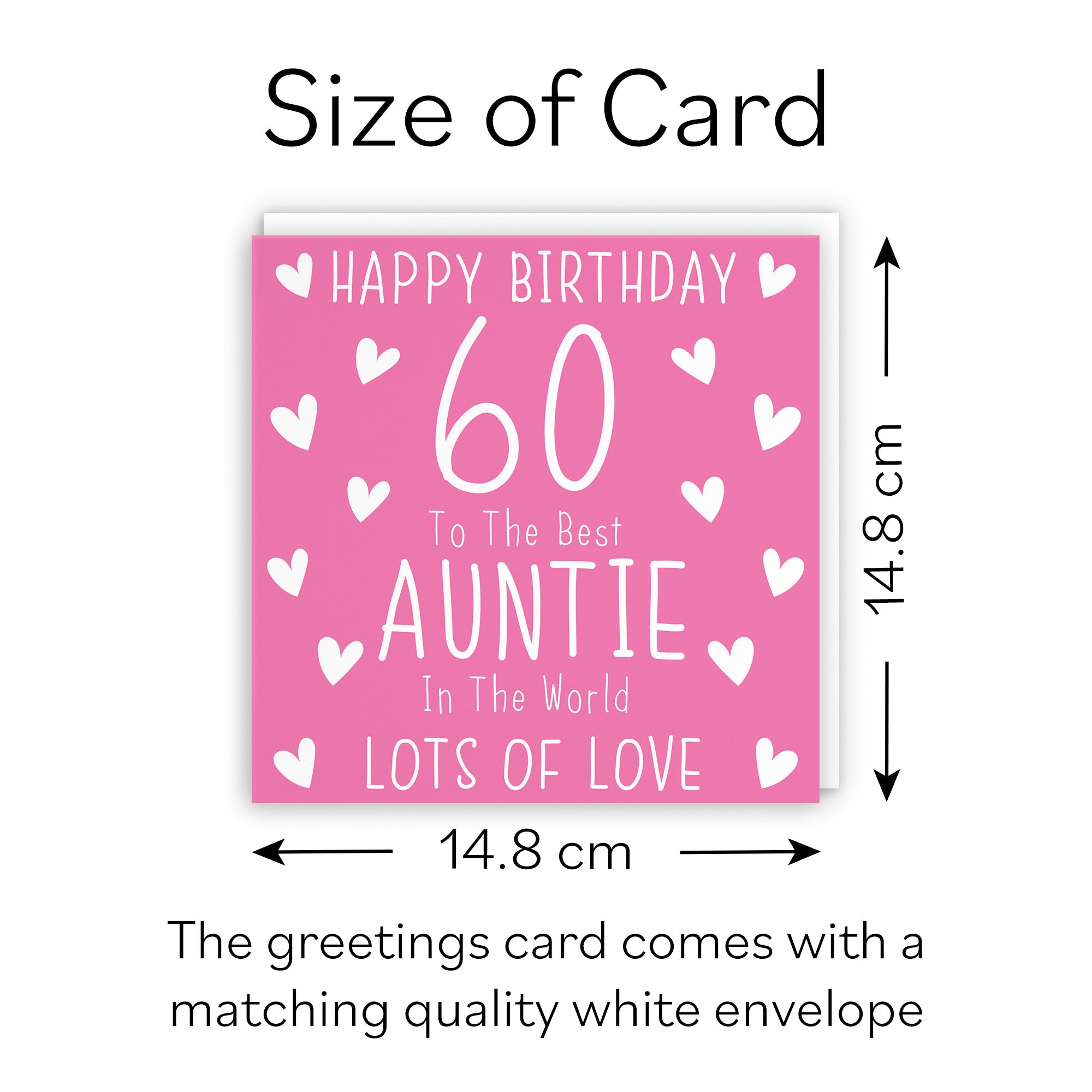 60th Auntie Birthday Card Iconic - Default Title (B09Q7GW9BB)