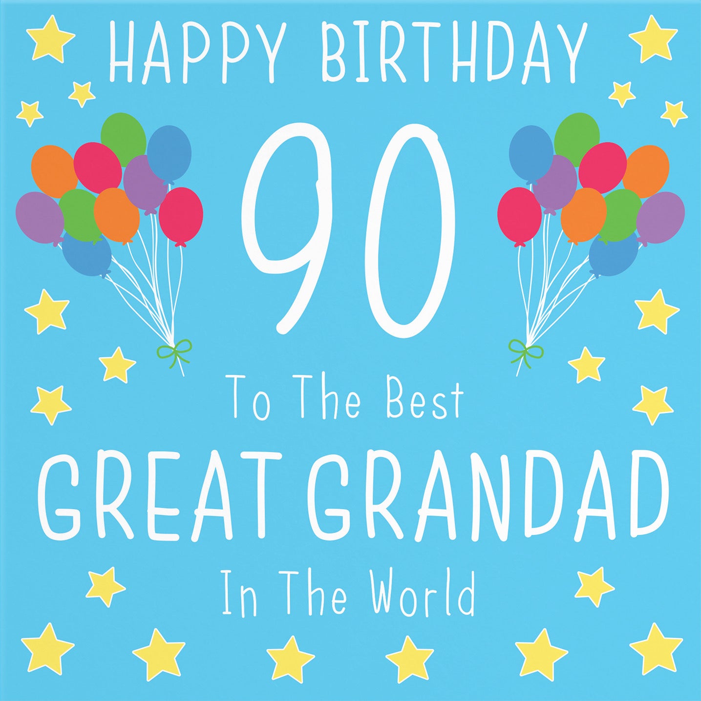 90th Great Grandad Birthday Card Iconic - Default Title (B09Q7GYYBC)