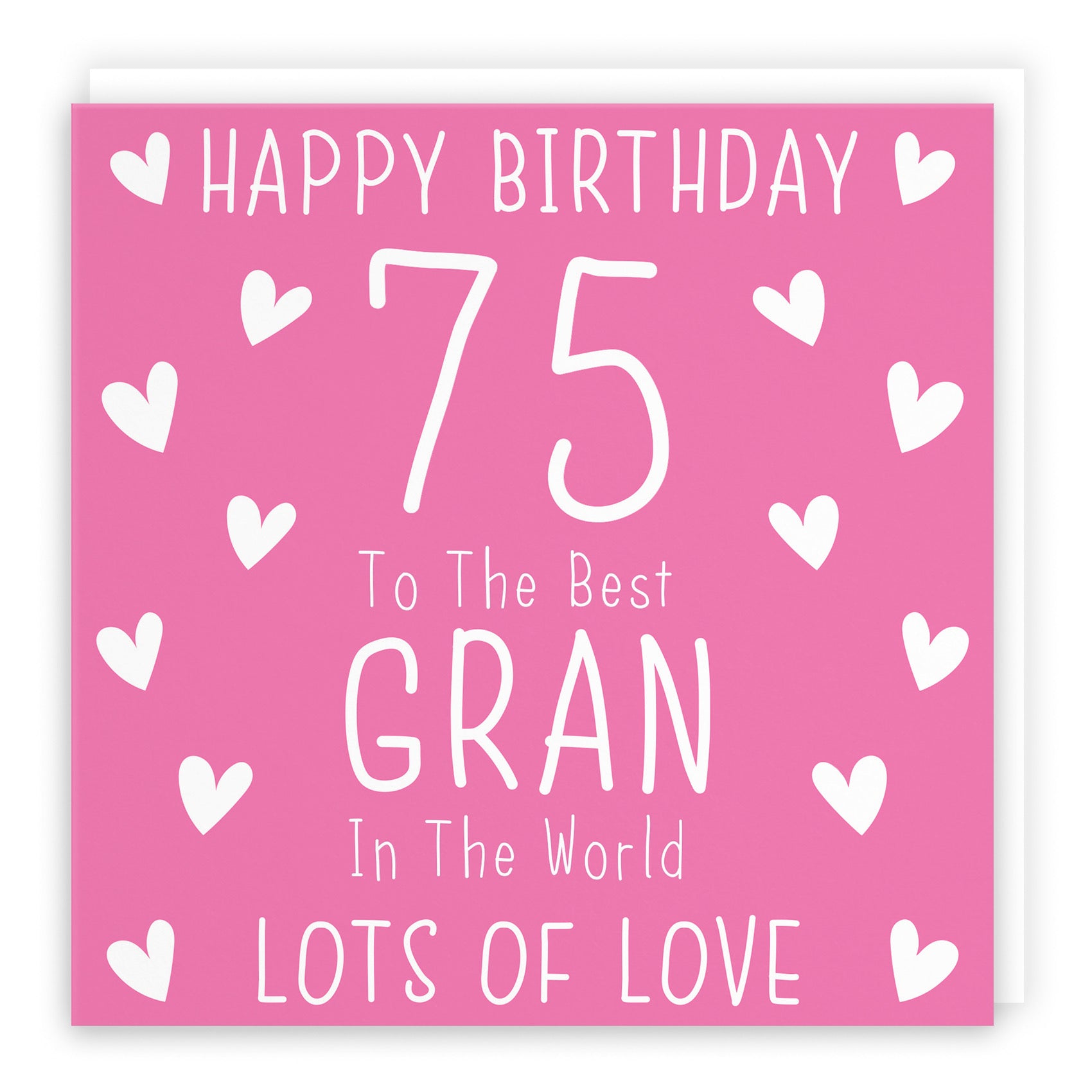 75th Gran Birthday Card Iconic - Default Title (B09Q7HK6SL)