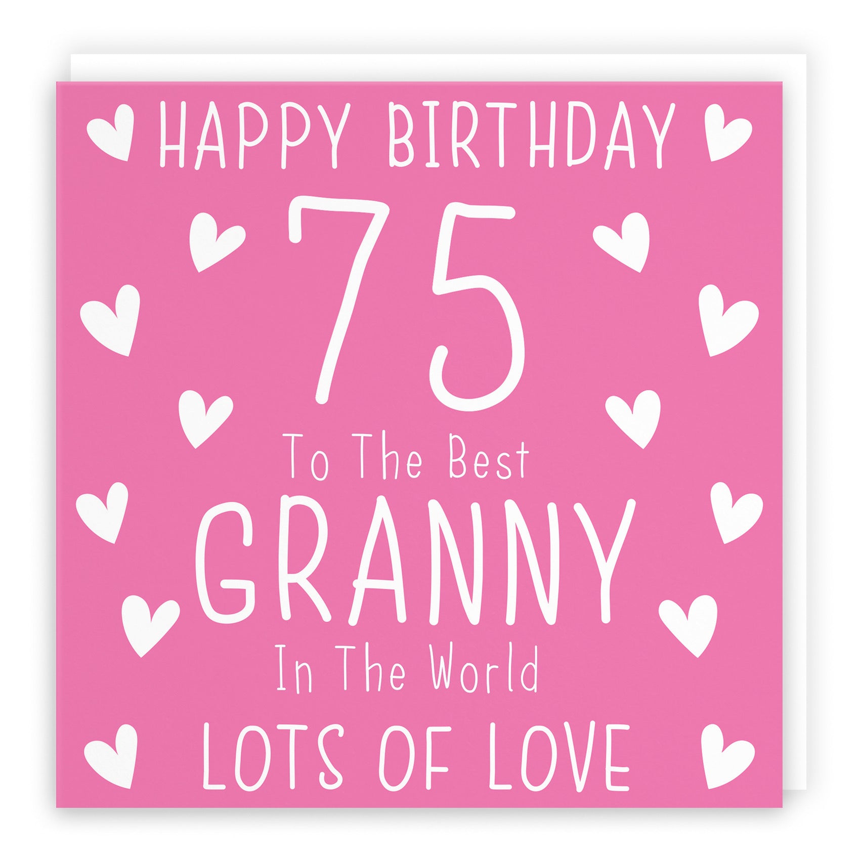 75th Granny Birthday Card Iconic - Default Title (B09Q7HWWZX)