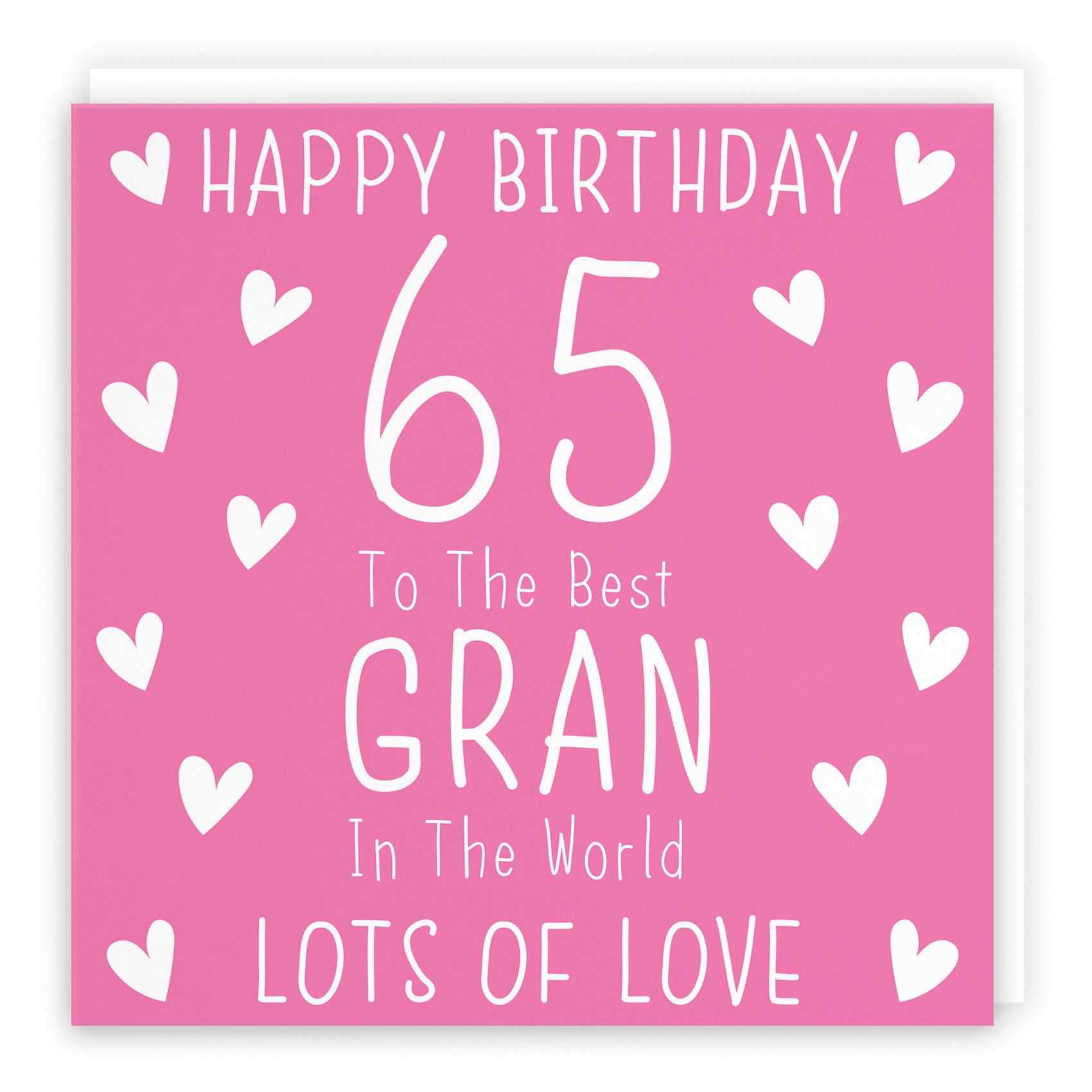 65th Gran Birthday Card Iconic - Default Title (B09Q7JKDYP)