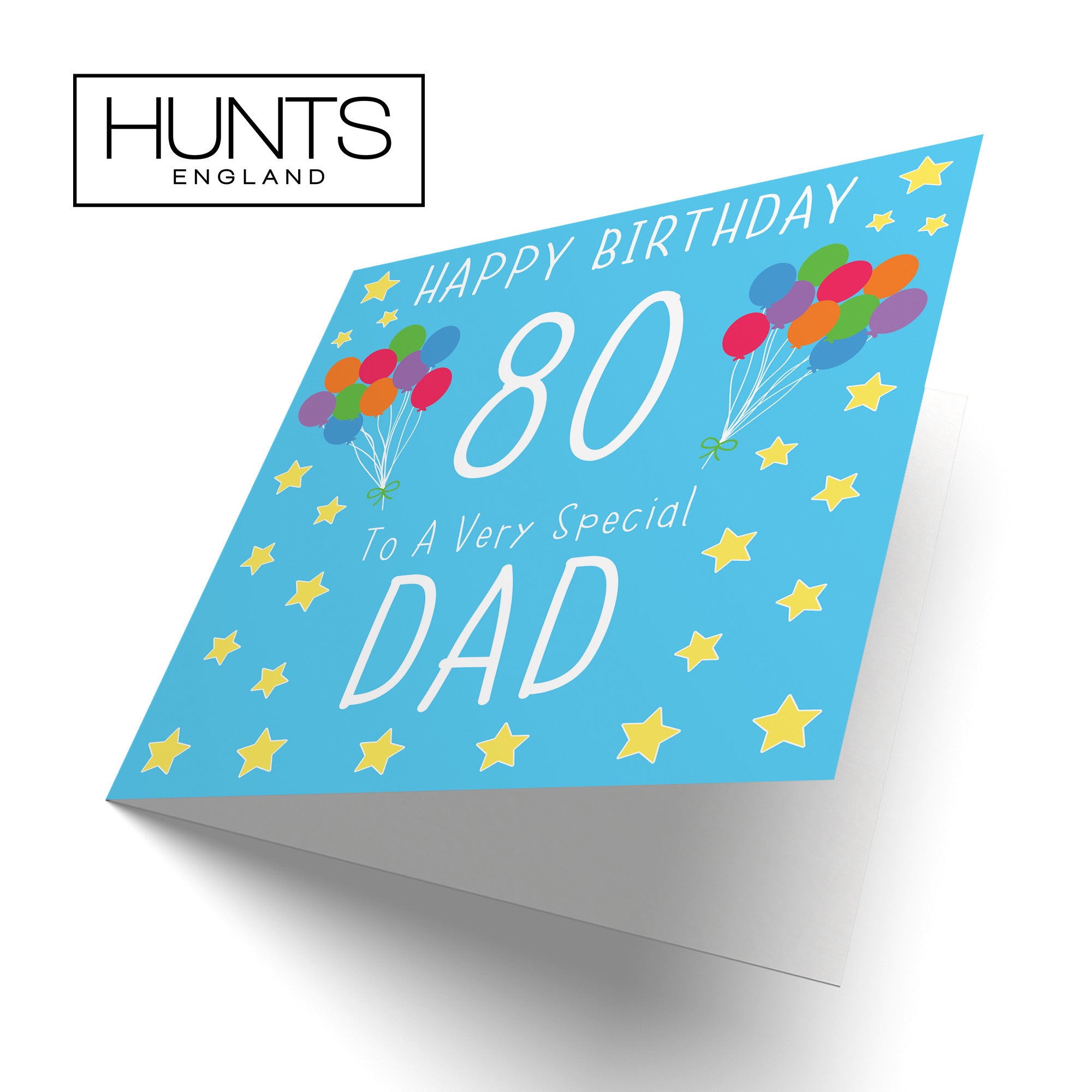 80th Dad Birthday Card Iconic - Default Title (B09Q7JZPVW)