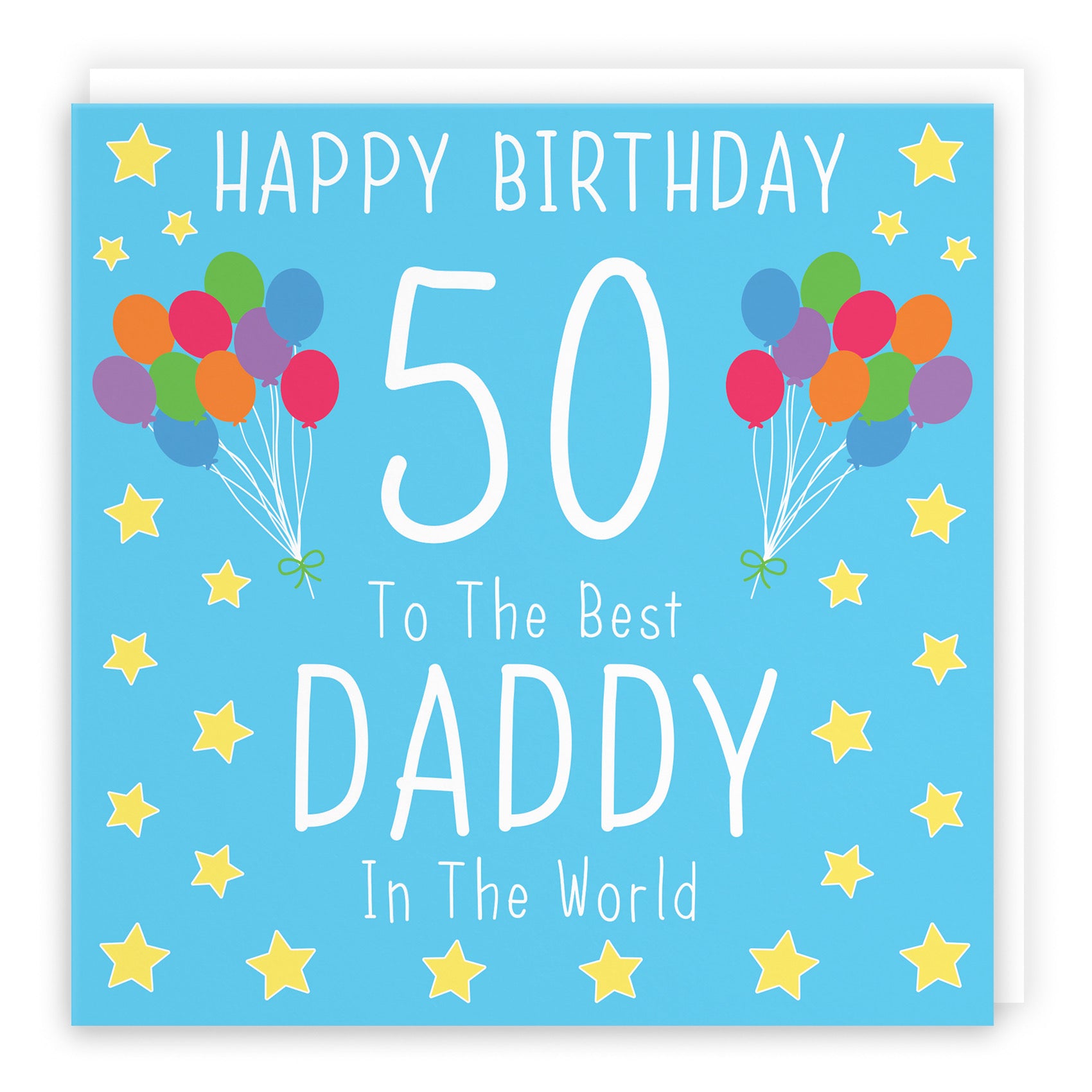 50th Daddy Birthday Card Iconic - Default Title (B09Q7M6121)