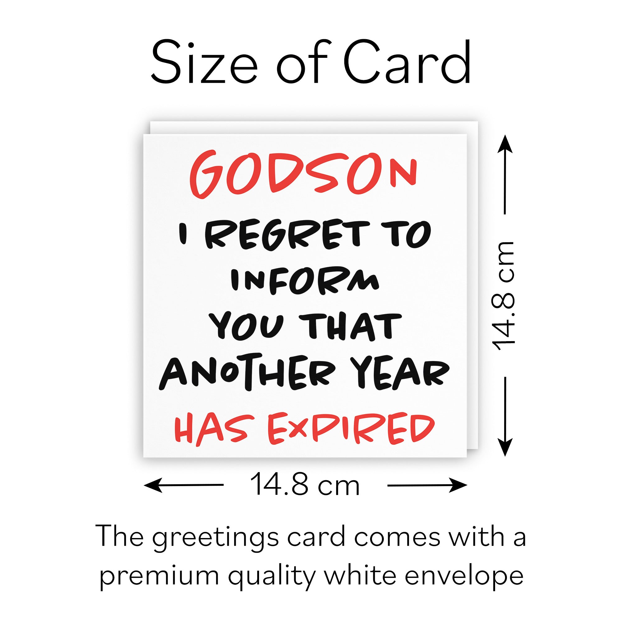 Godson Birthday Card Retro - Default Title (B09Q7MKF8K)