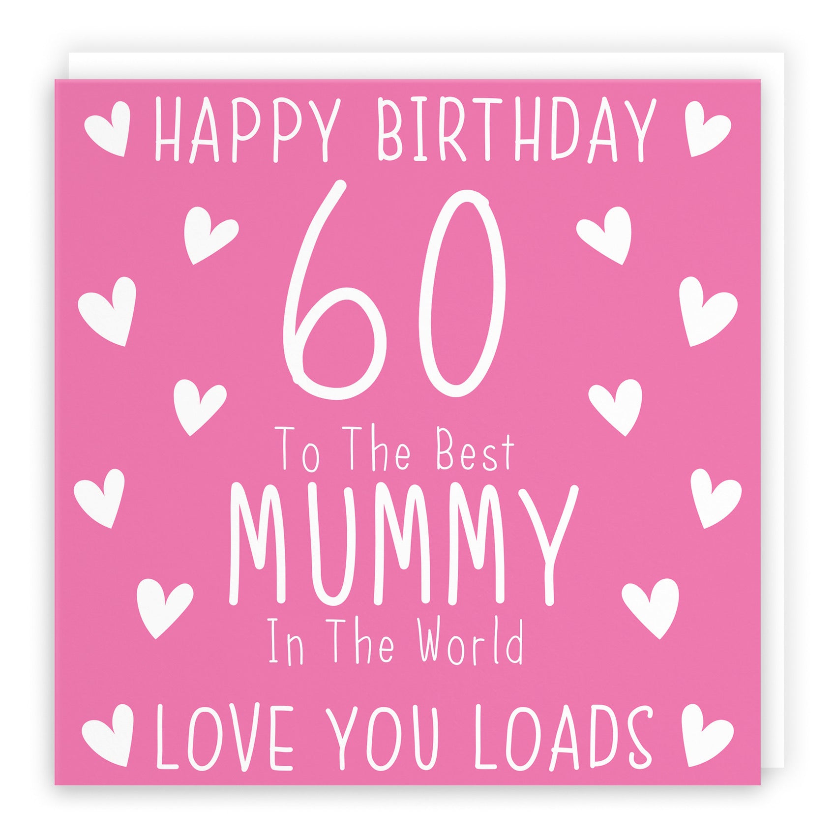 60th Mummy Birthday Card Iconic - Default Title (B09Q7MZBGK)