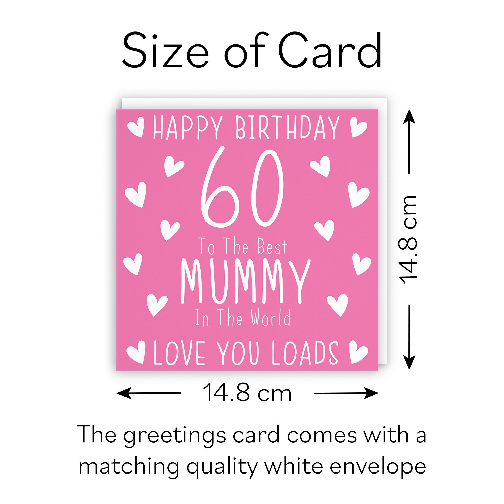 60th Mummy Birthday Card Iconic - Default Title (B09Q7MZBGK)