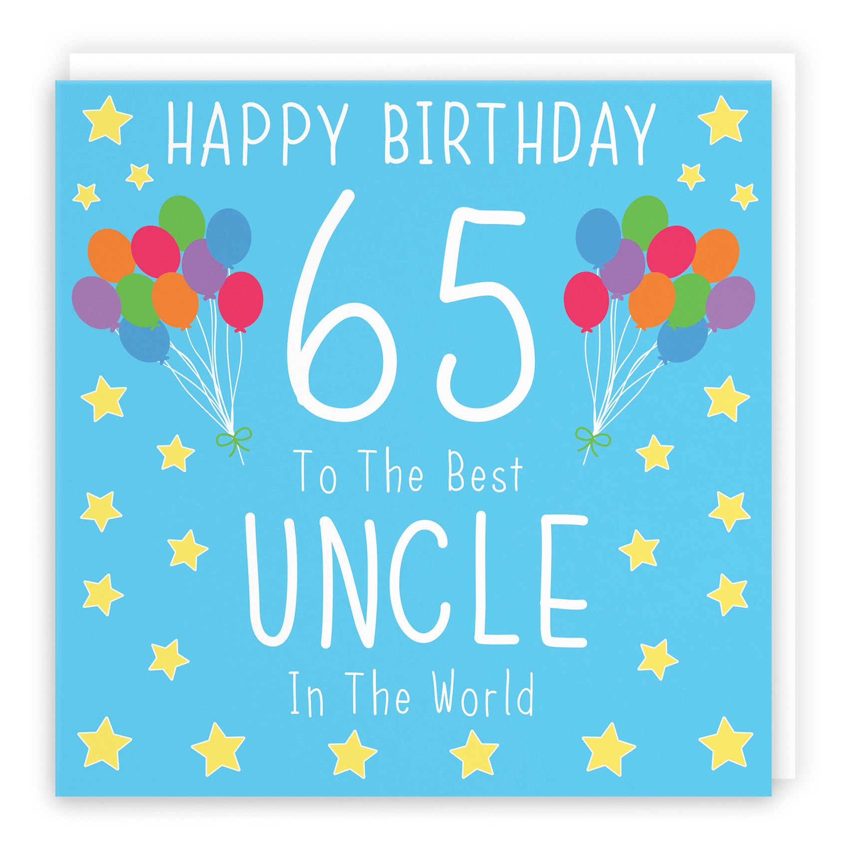 65th Uncle Birthday Card Iconic - Default Title (B09Q7N3JKN)