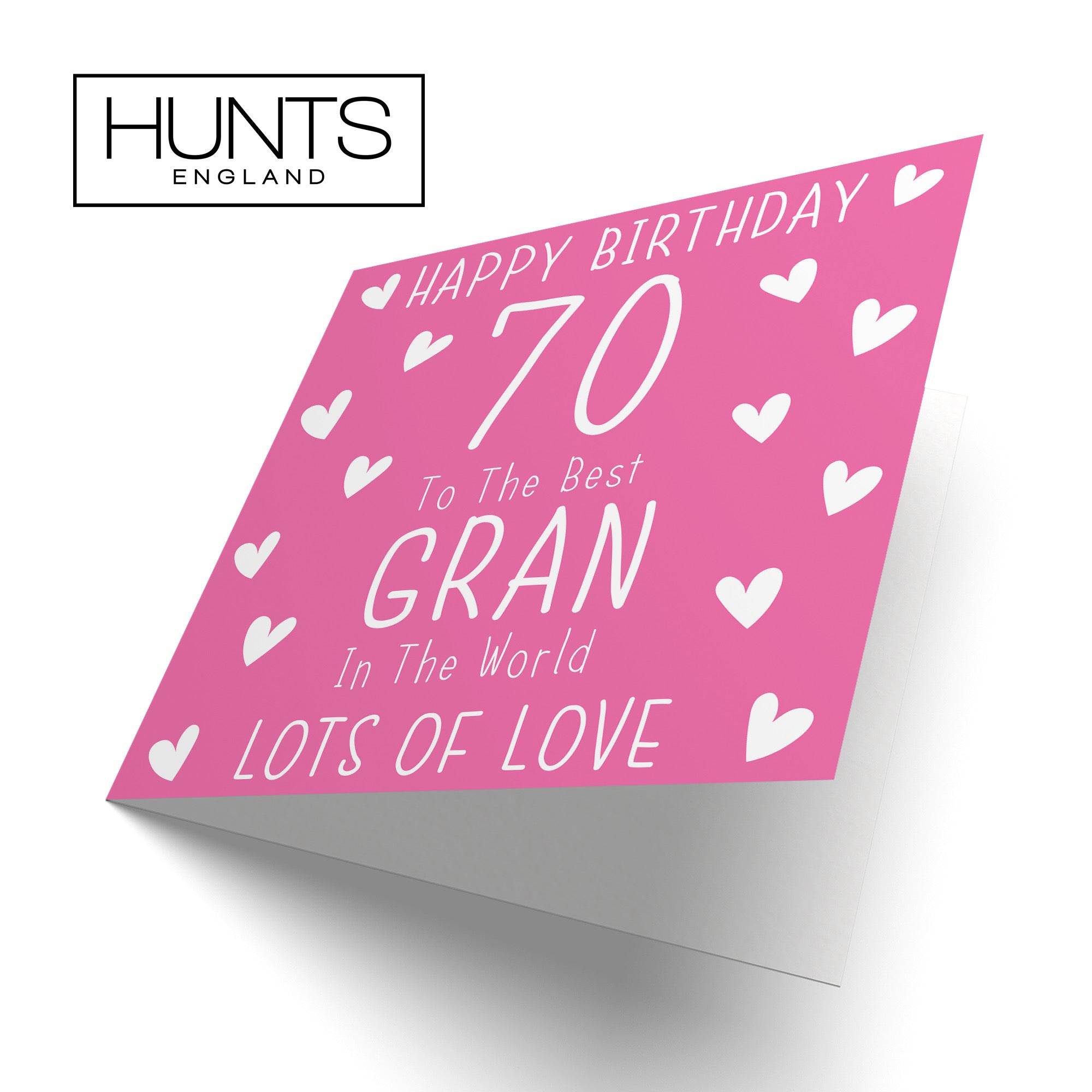 70th Gran Birthday Card Iconic - Default Title (B09Q7QHLP6)