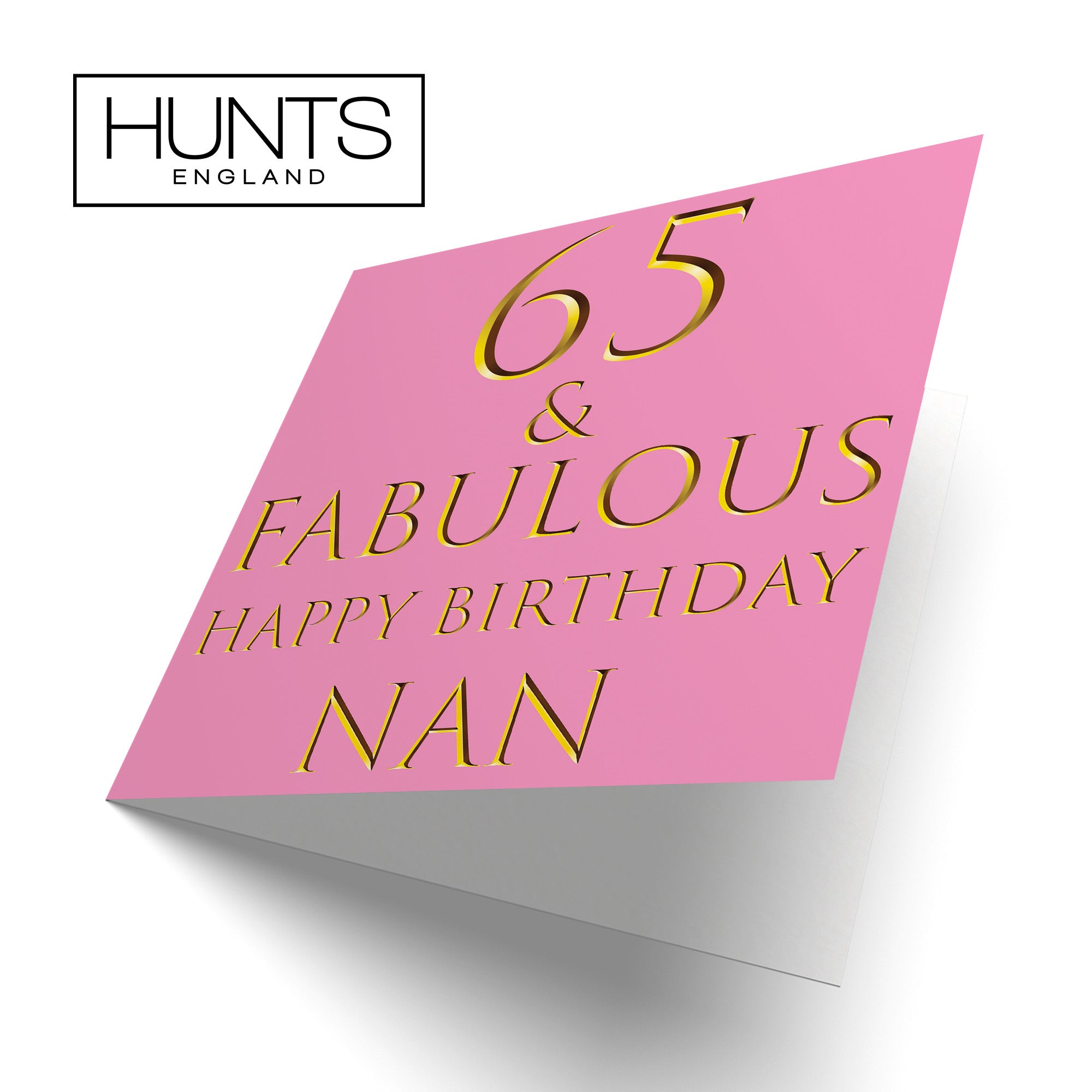 65th Nan Birthday Card Fabulous - Default Title (B09Q7RDX8L)