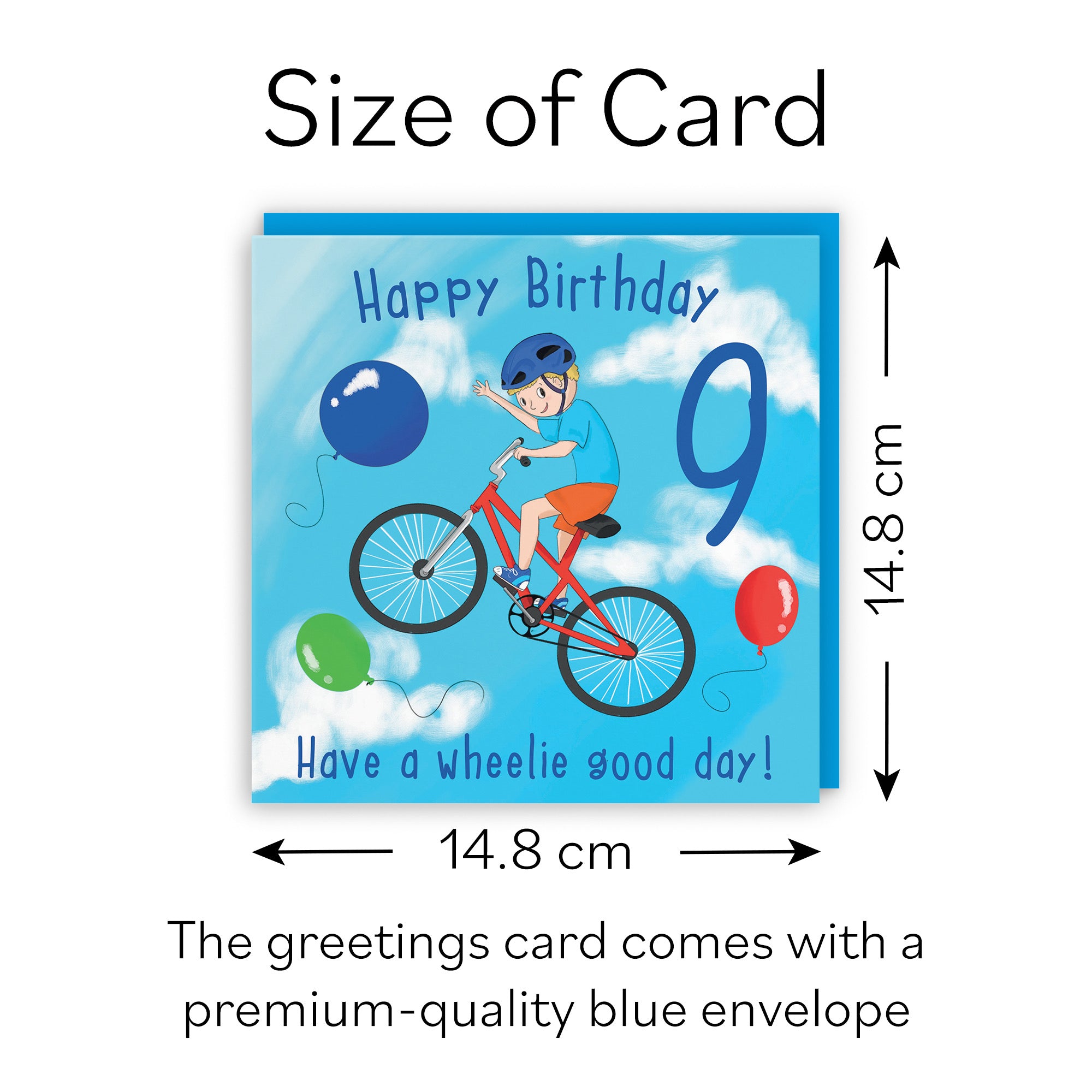 9th Birthday Card BMX Bike Adventurers - Default Title (B0B46GRGC5)