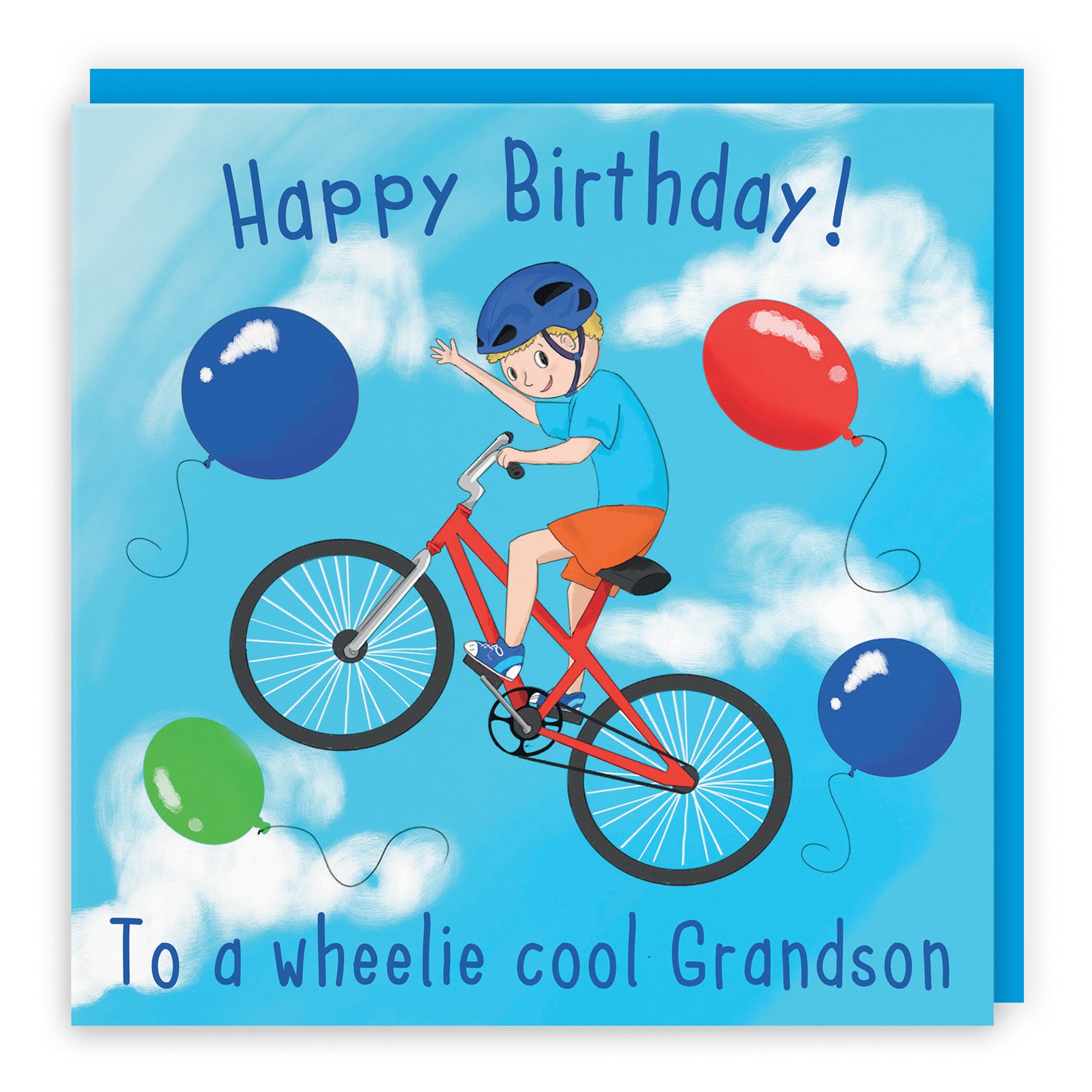 Grandson BMX Bike Birthday Card Adventurers - Default Title (B0B46KKP9C)