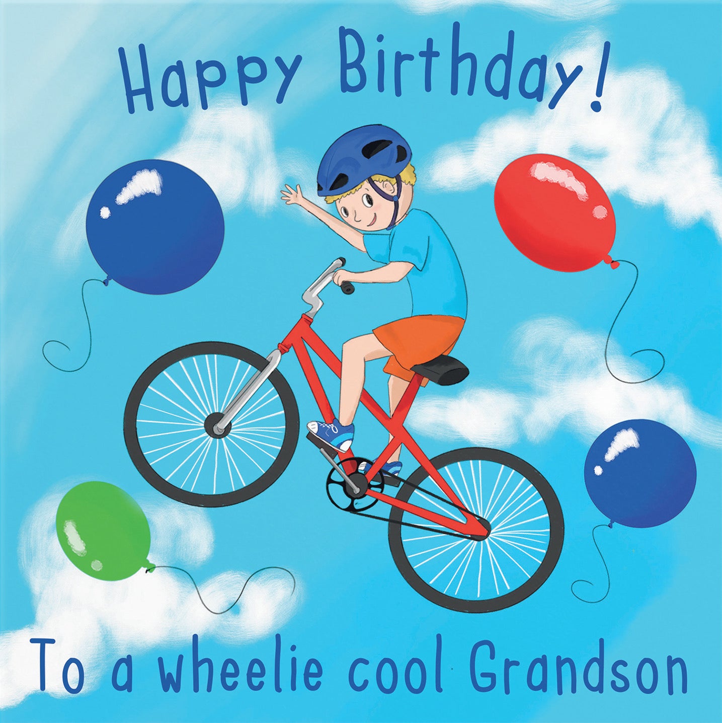 Grandson BMX Bike Birthday Card Adventurers - Default Title (B0B46KKP9C)