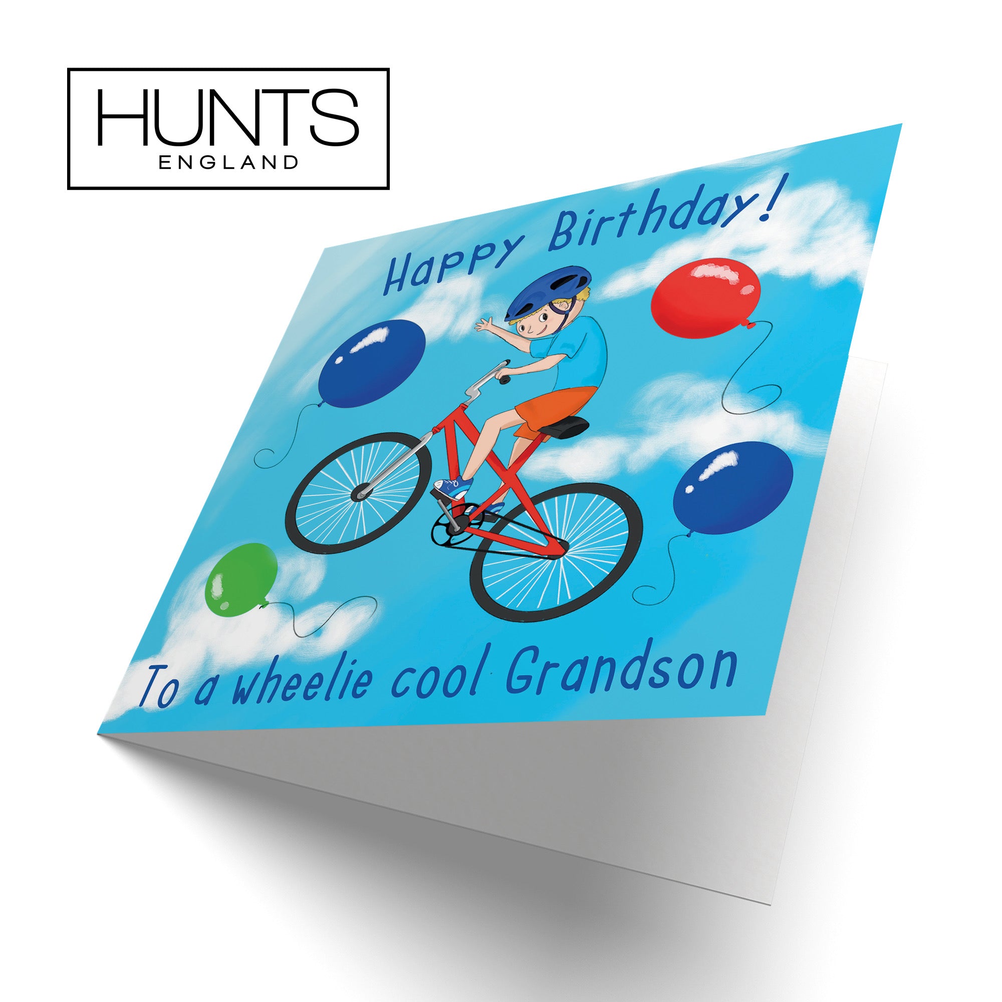 Grandson BMX Bike Birthday Card Adventurers - Default Title (B0B46KKP9C)