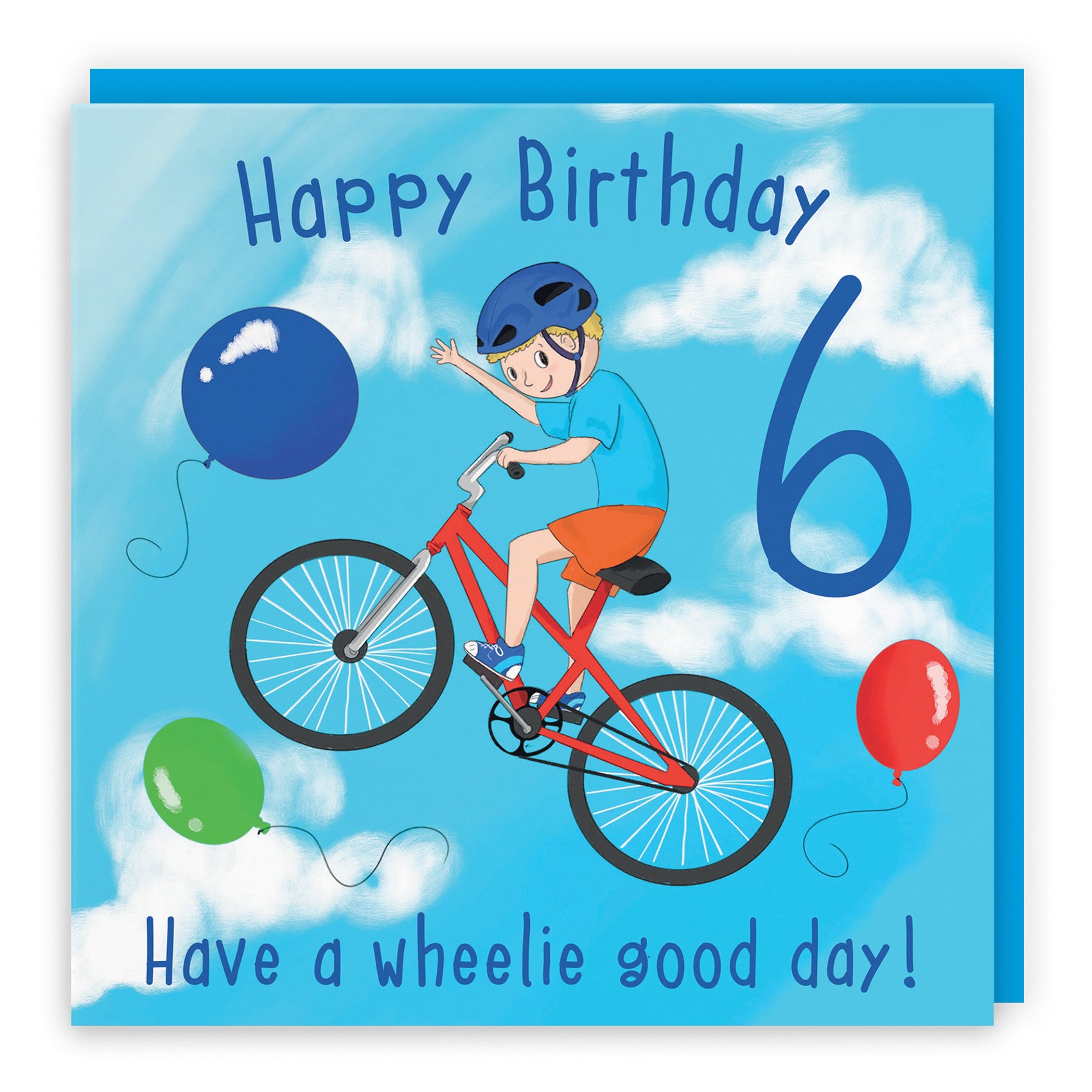 6th Birthday Card BMX Bike Adventurers - Default Title (B0B46LQKMC)