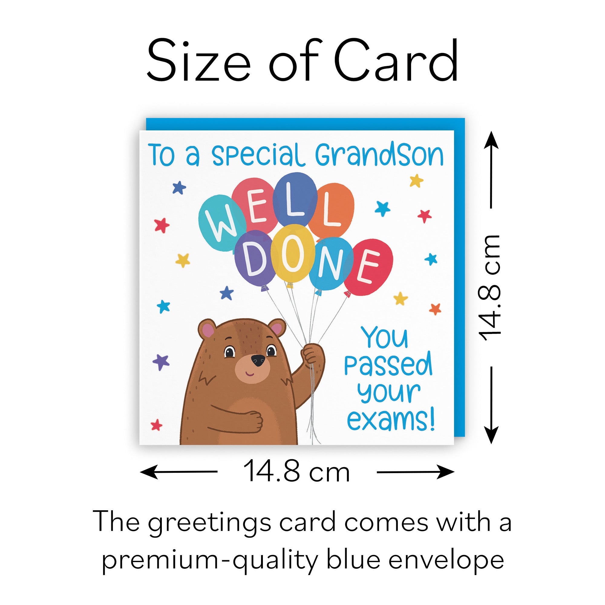 Grandson Exams Passed Bears Card - Default Title (B0B52KGNL3)