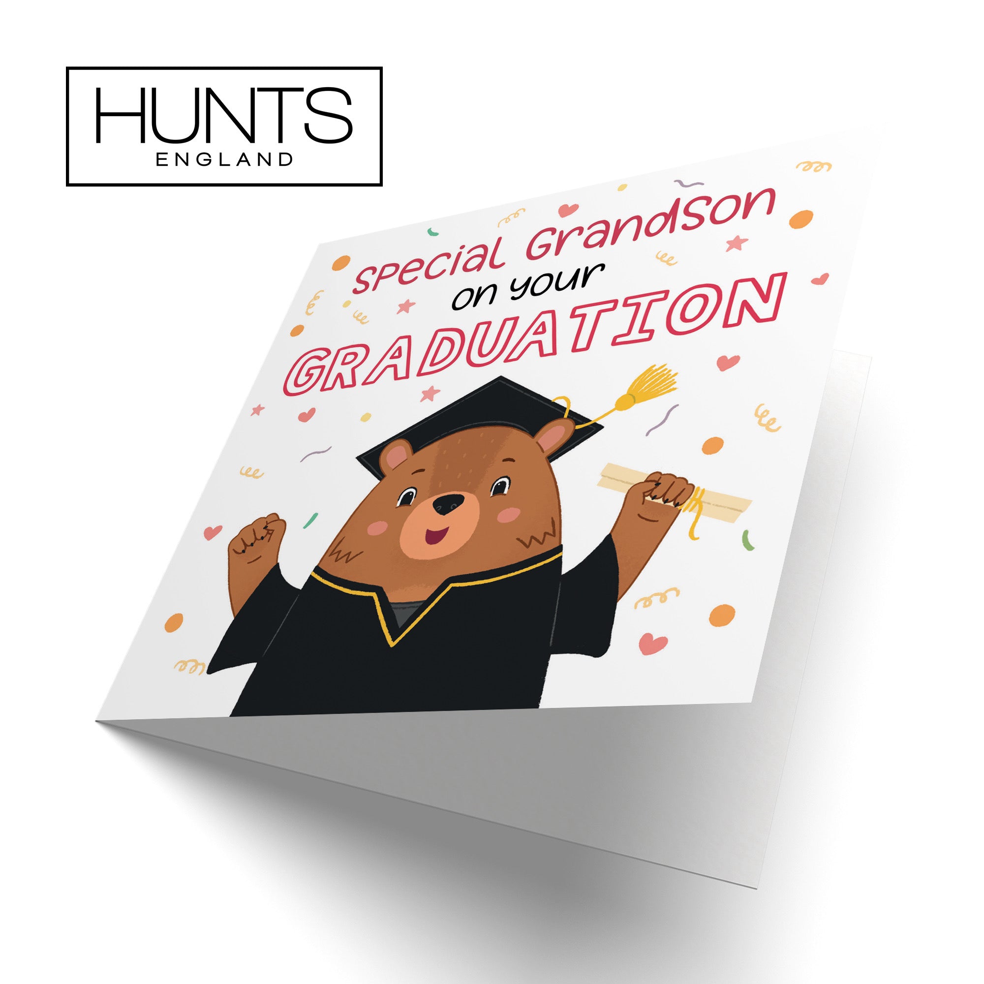 Grandson Graduation Bears Card - Default Title (B0B52KKM4P)