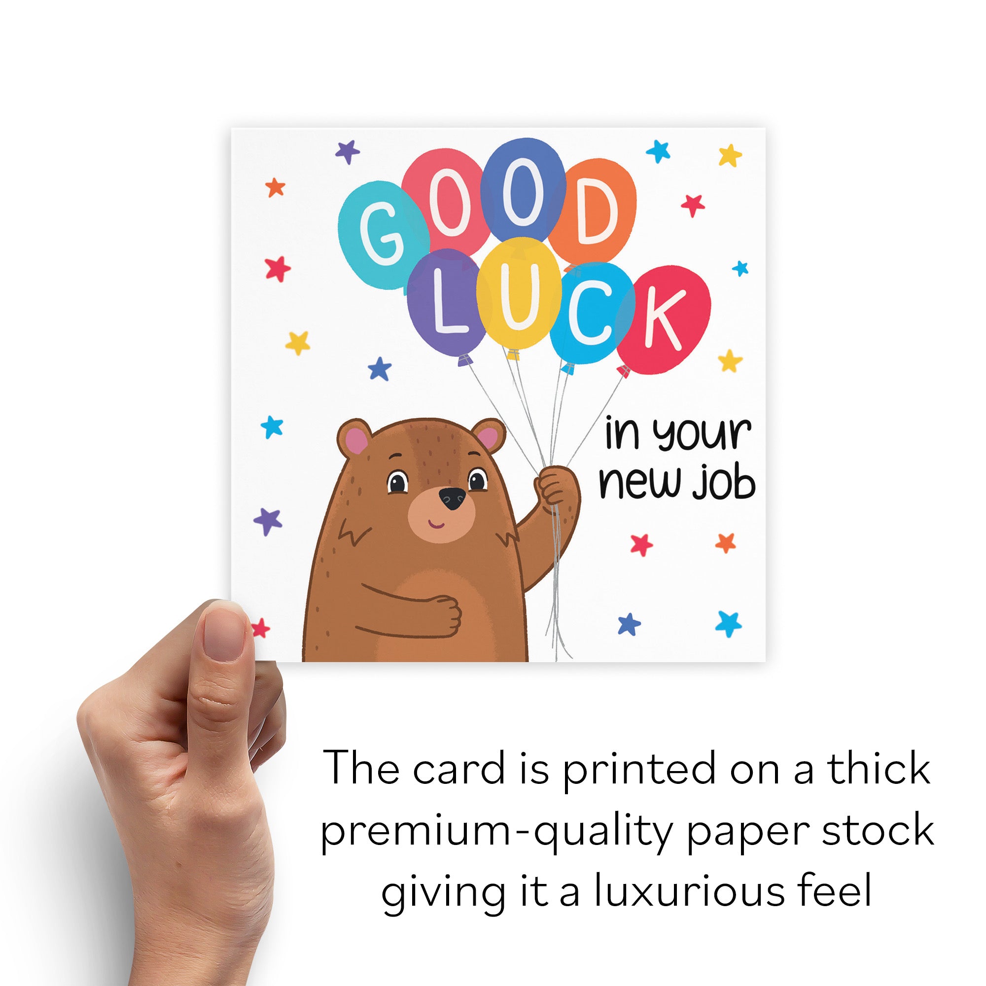 New Job Good Luck Bears Card - Default Title (B0B52L8G3C)