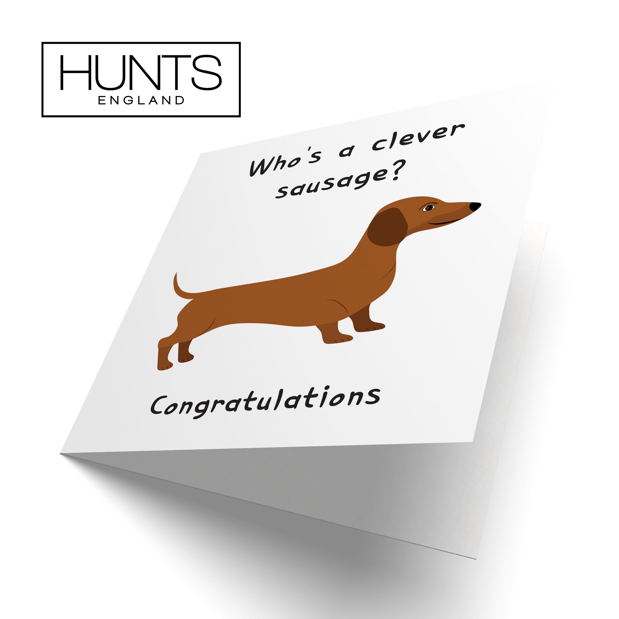 Clever Sausage Congratulations Card Iconic - Default Title (B0B53278DN)