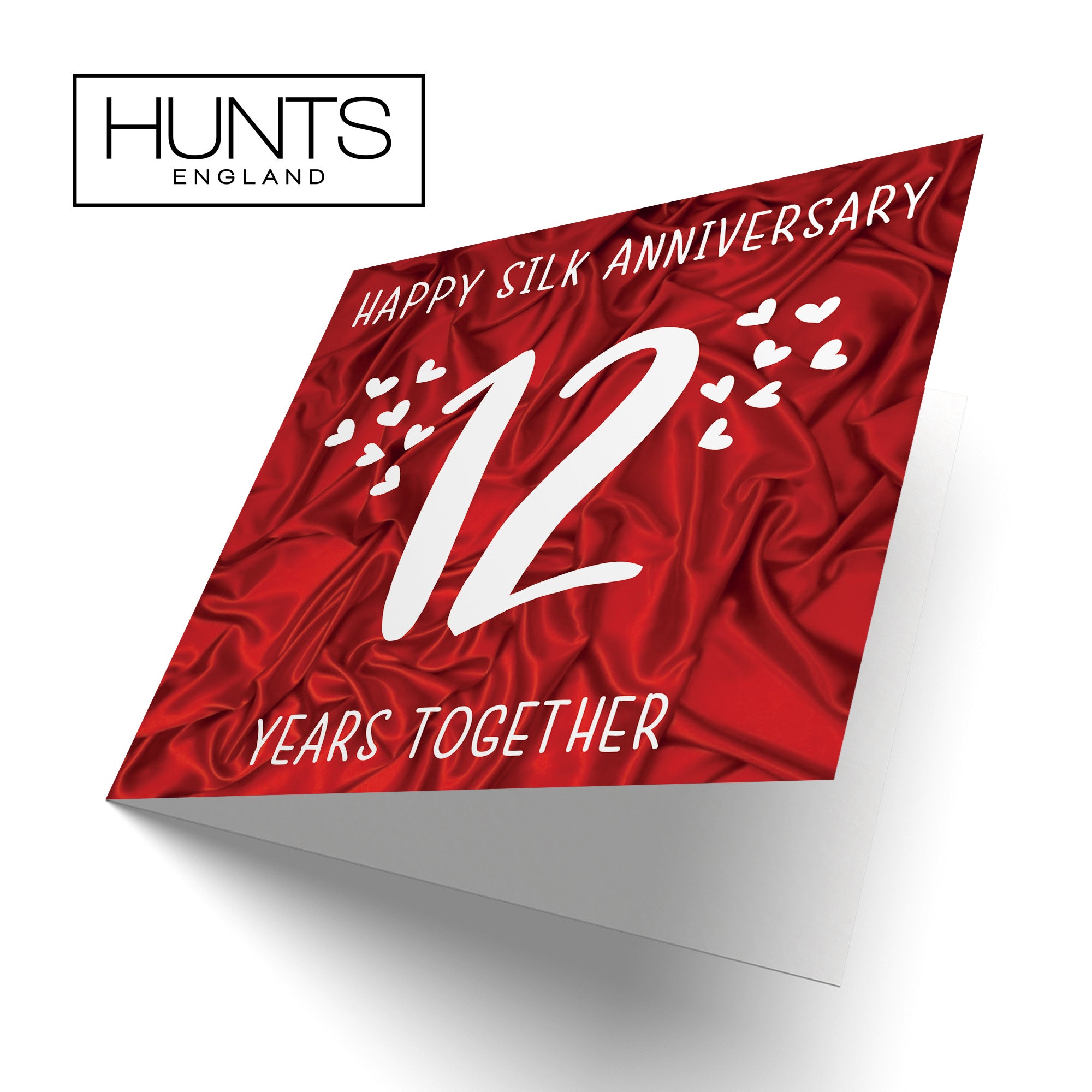 Large 12th Wedding Anniversary Card Iconic - Default Title (B0B679VDK8)