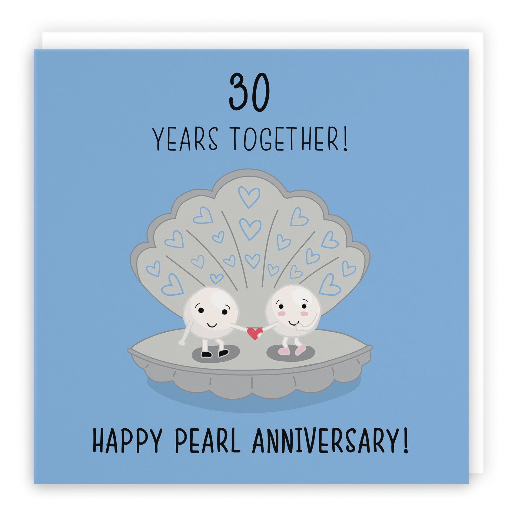 Large 30th Wedding Anniversary Card Iconic - Default Title (B0B67SD7X4)