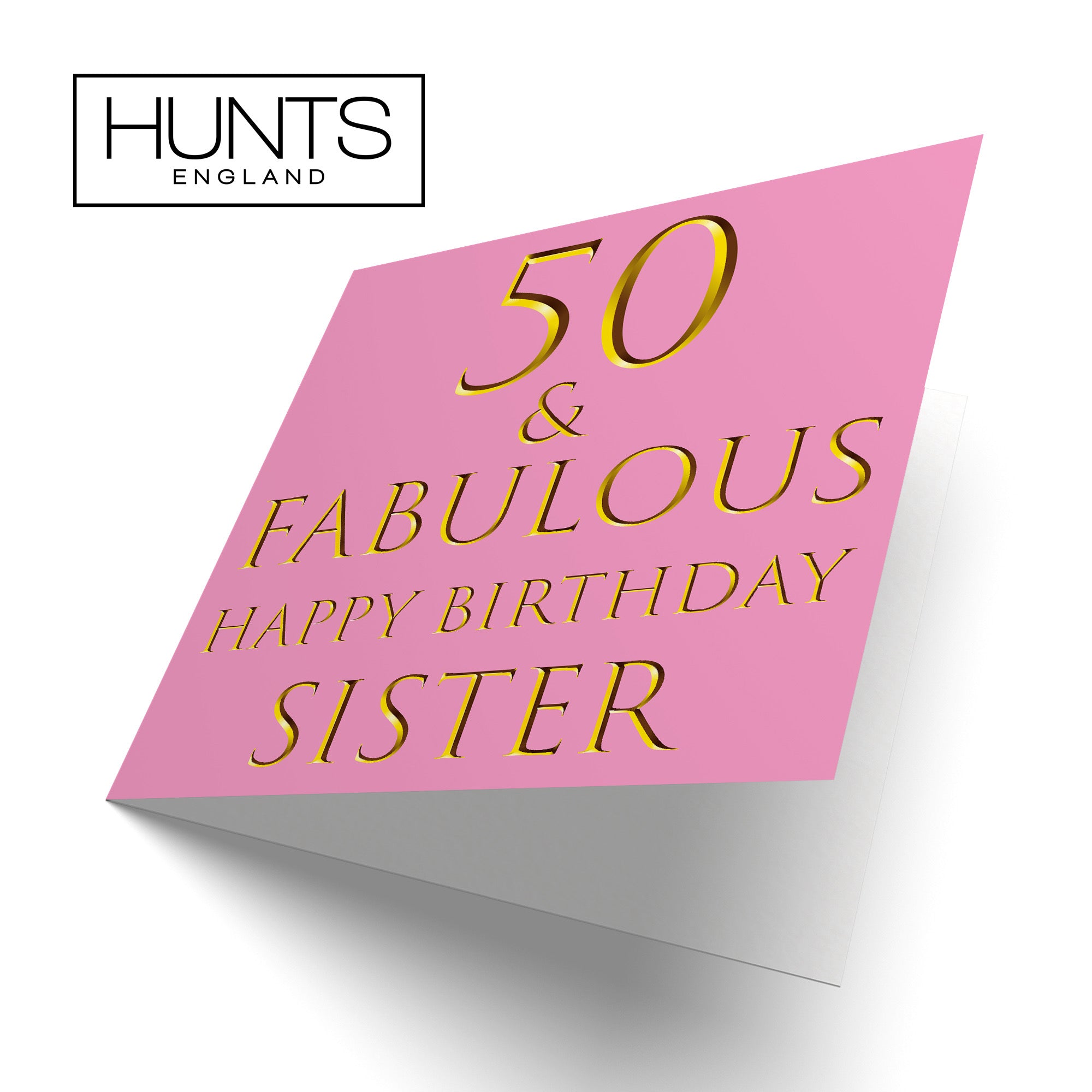 Large Sister 50th Birthday Card Still Totally Fabulous - Default Title (B0B69QF33Z)