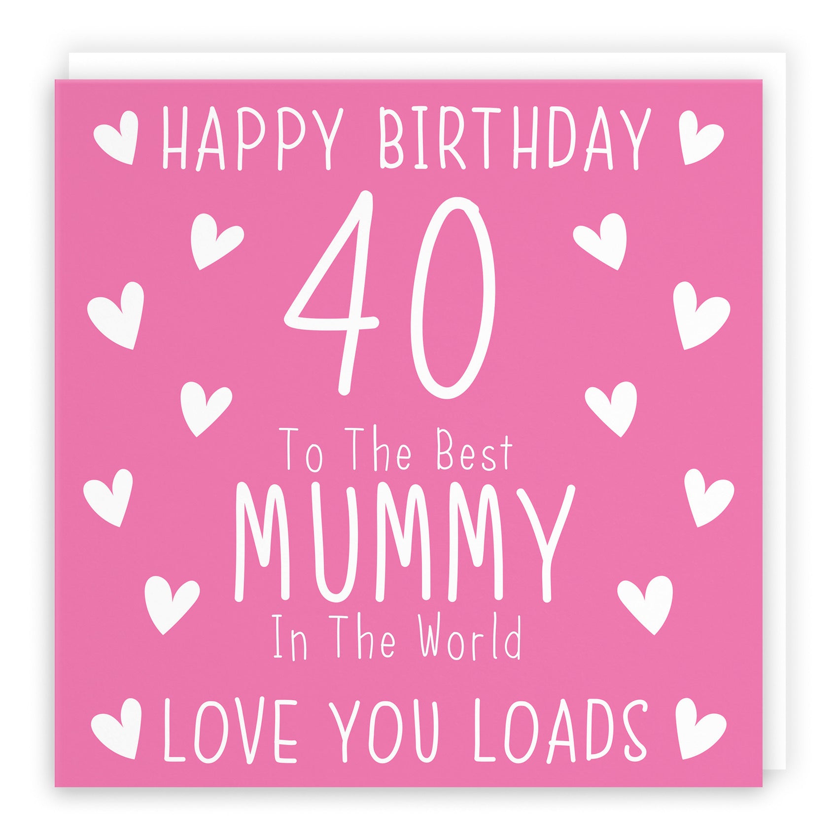 Large Mummy 40th Birthday Card Iconic - Default Title (B0B69SKV34)