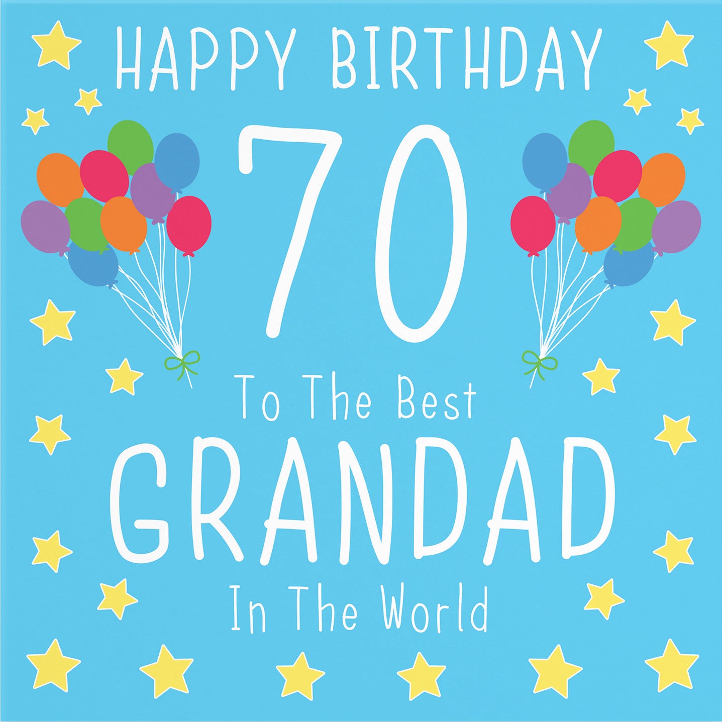Large Grandad 70th Birthday Card Iconic - Default Title (B0B69SYWVG)