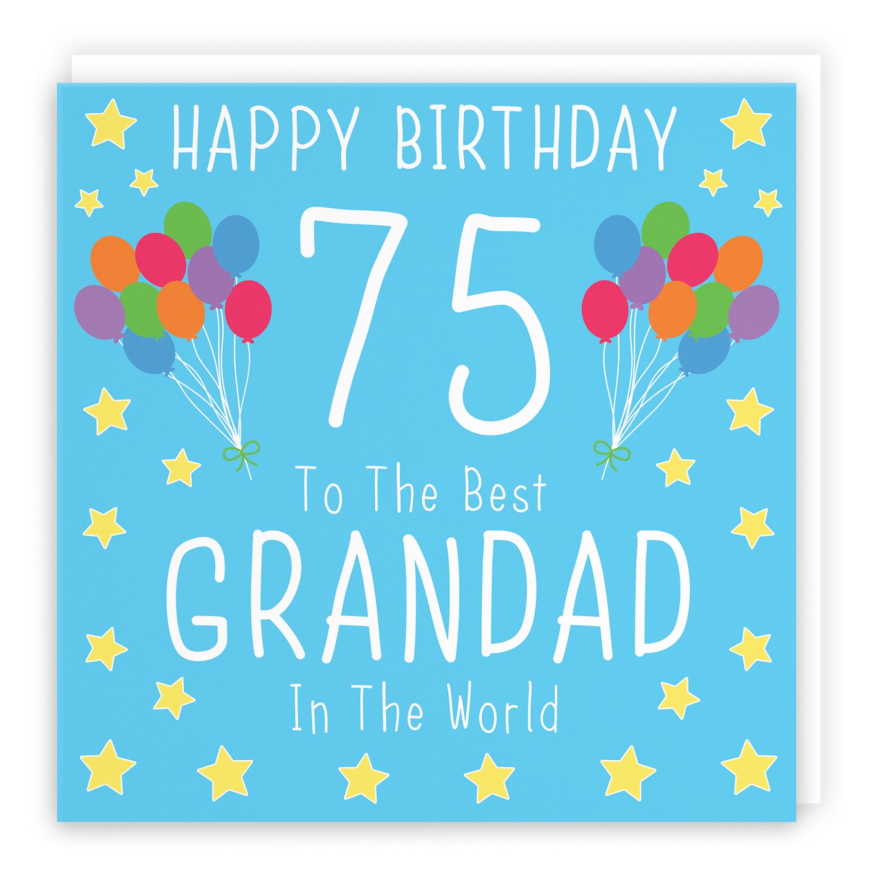 Large Grandad 75th Birthday Card Iconic - Default Title (B0B69V9Q8K)