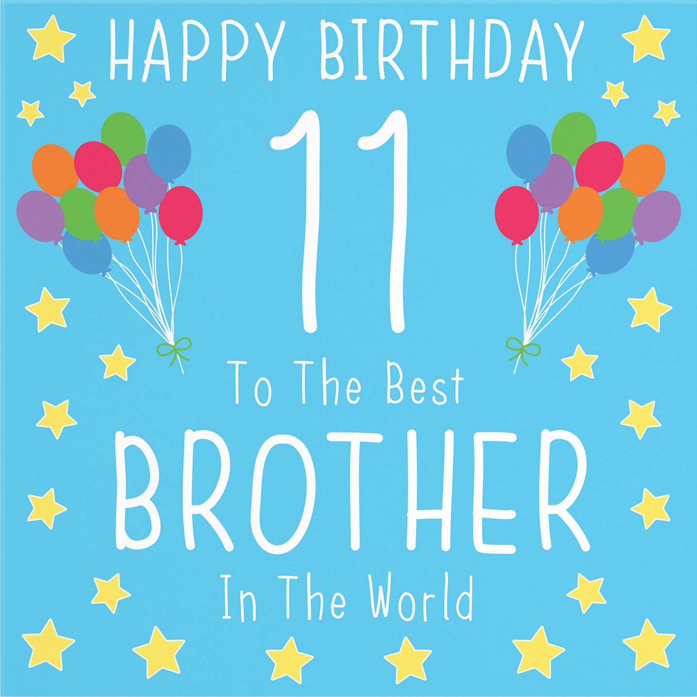 Large Brother 11th Birthday Card Iconic - Default Title (B0B69XQRZB)