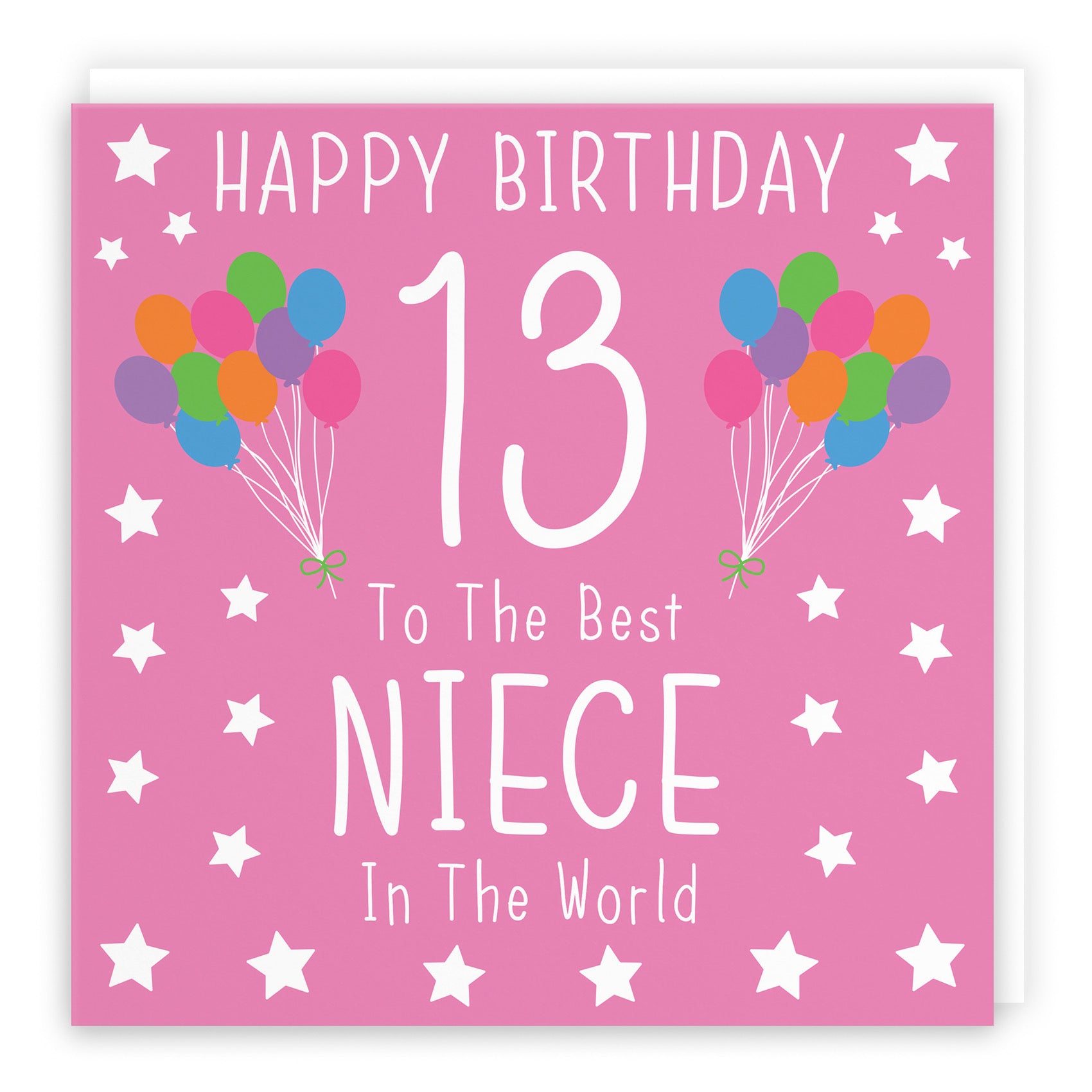 Large Niece 13th Birthday Card Iconic - Default Title (B0BBMSV85H)