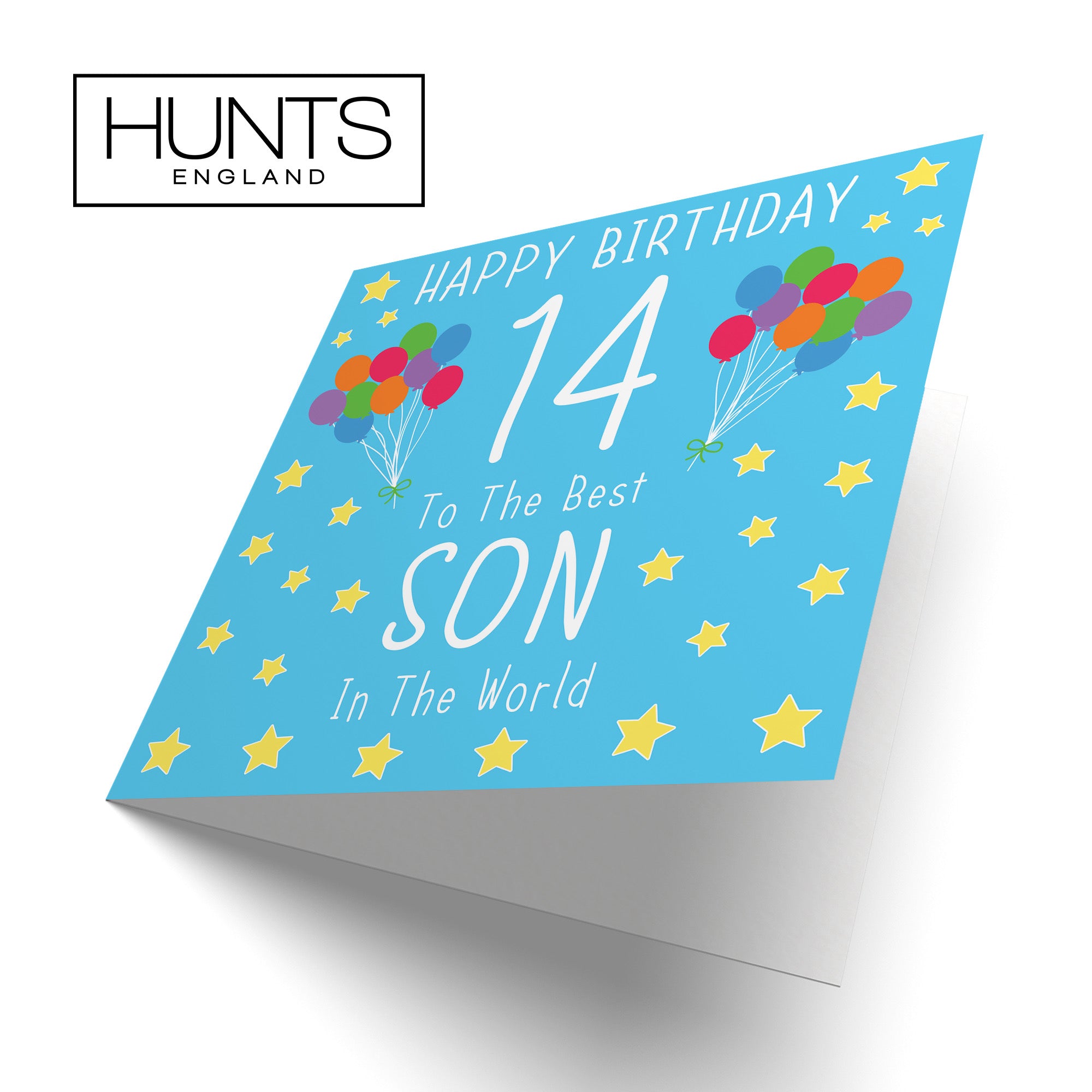 Large Son 14th Birthday Card Iconic - Default Title (B0BBMTBH3Y)