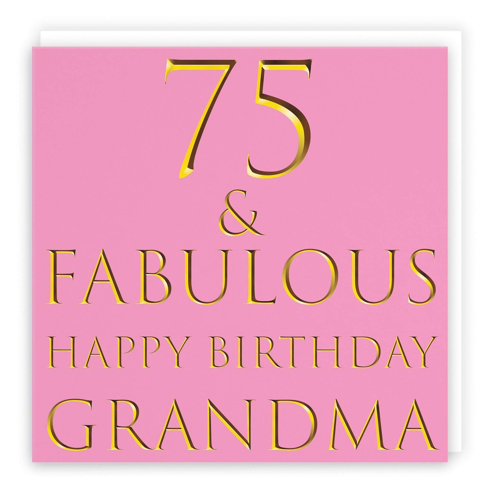 Large Grandma 75th Birthday Card Still Totally Fabulous - Default Title (B0BBMTH5CB)