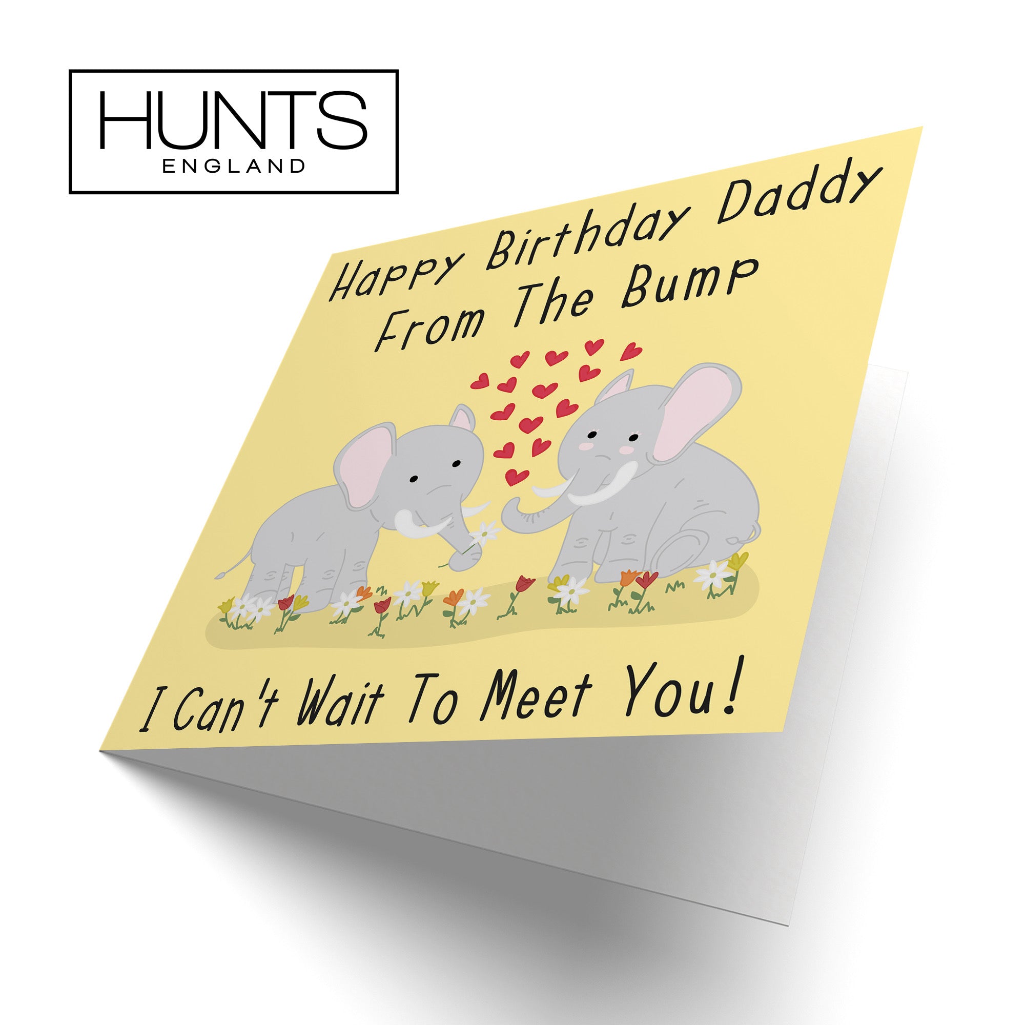 Large Daddy From The Bump Birthday Card Urban Colour - Default Title (B0BBMTYXH5)