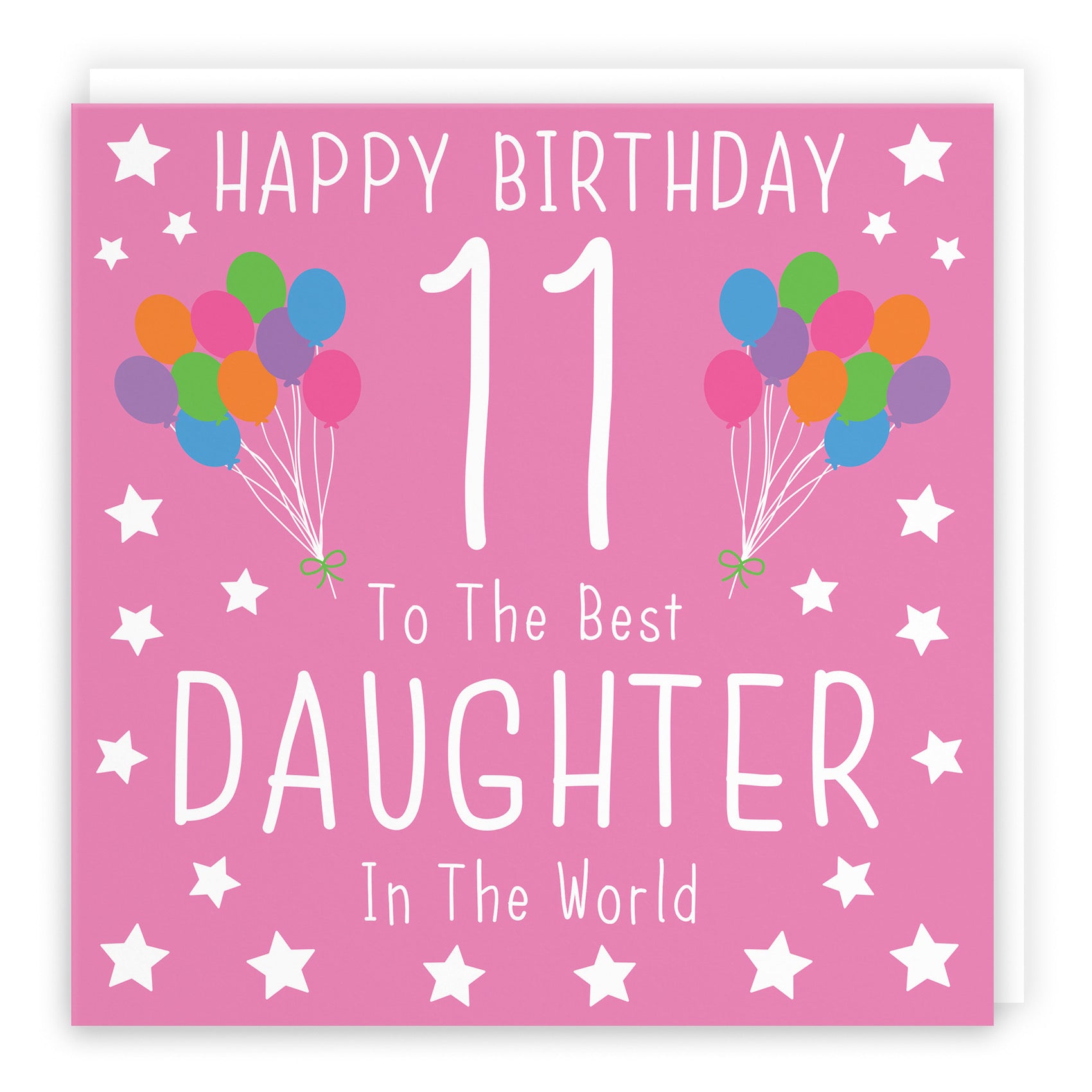 Large Daughter 11th Birthday Card Iconic - Default Title (B0BBMVLFWY)