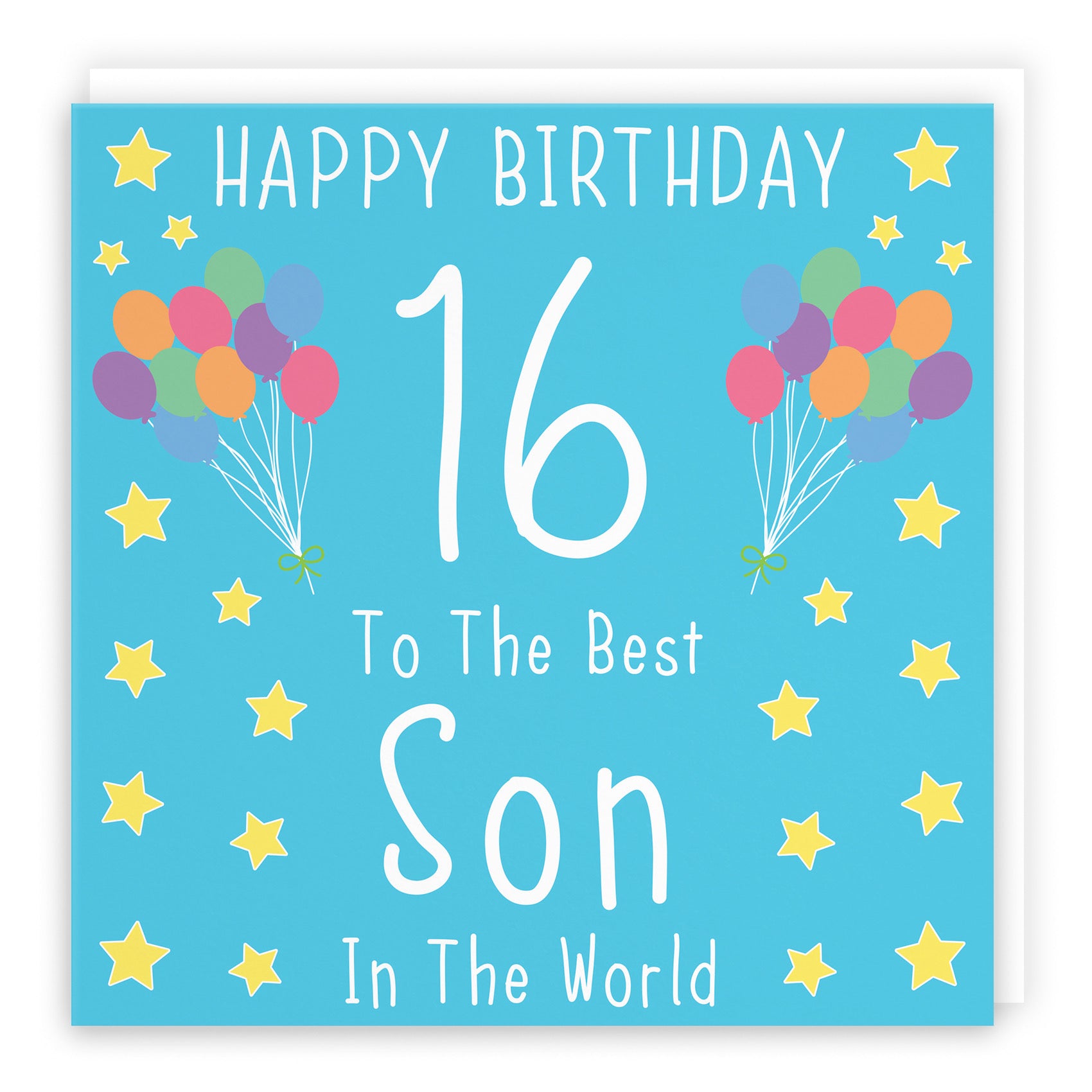 Large Son 16th Birthday Card Iconic - Default Title (B0BBMVZ9NN)