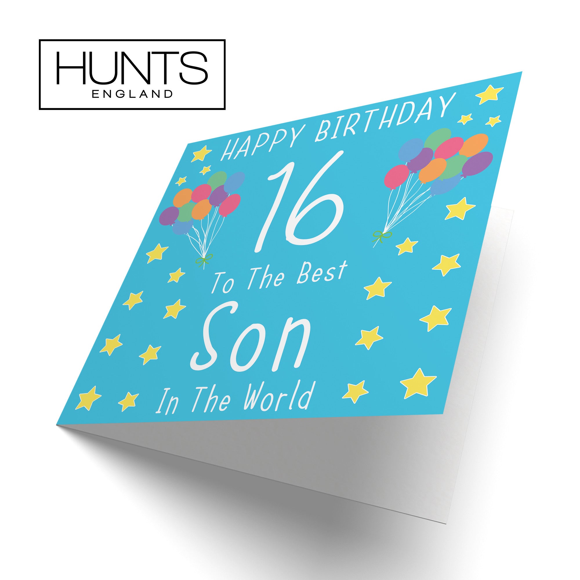 Large Son 16th Birthday Card Iconic - Default Title (B0BBMVZ9NN)