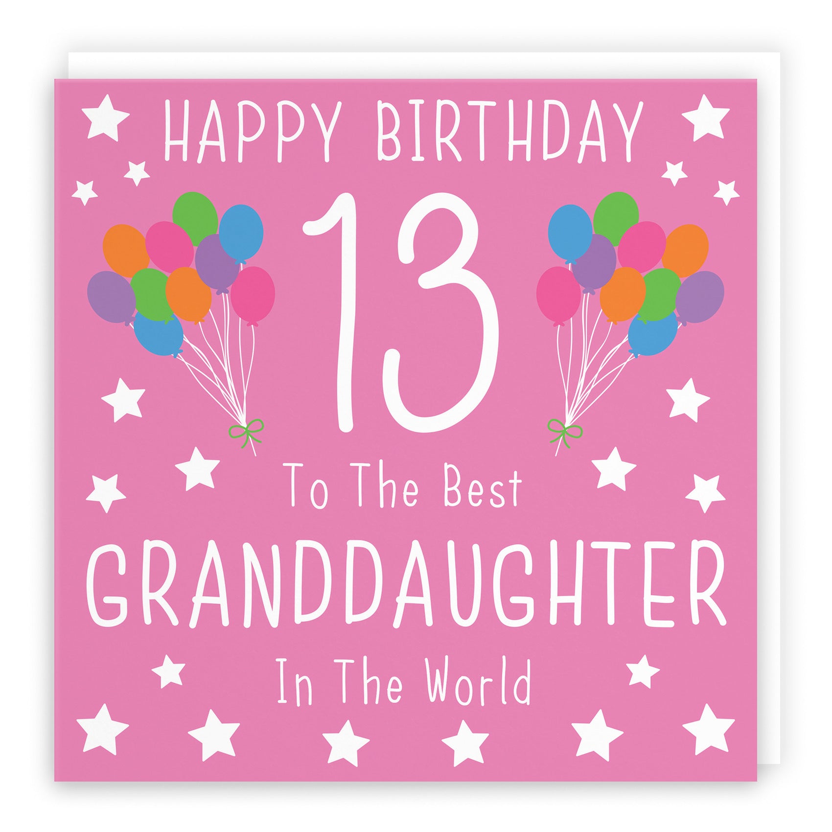 Large Granddaughter 13th Birthday Card Iconic - Default Title (B0BBMWB9GM)
