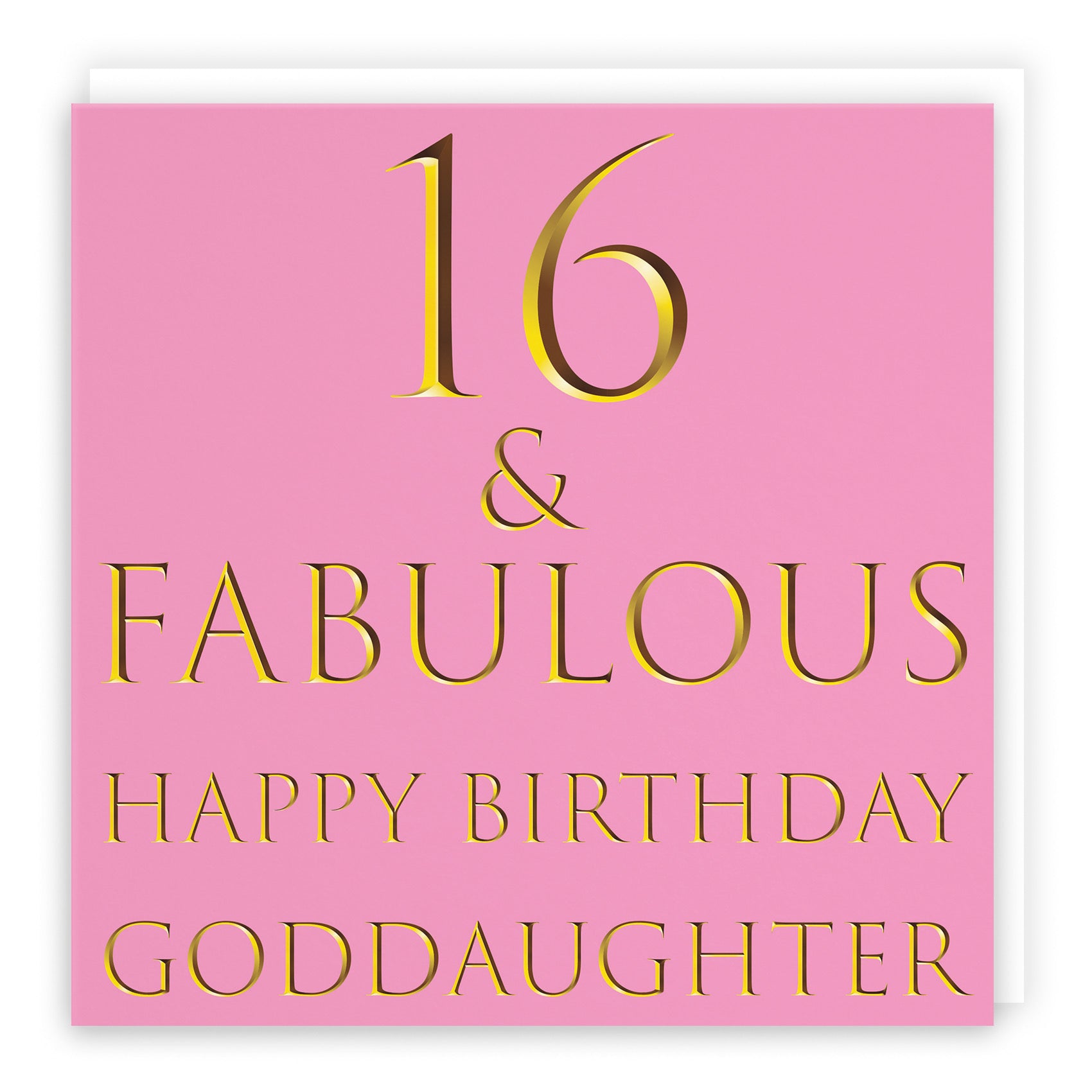 Large Goddaughter 16th Birthday Card Still Totally Fabulous - Default Title (B0BBMWD9L2)