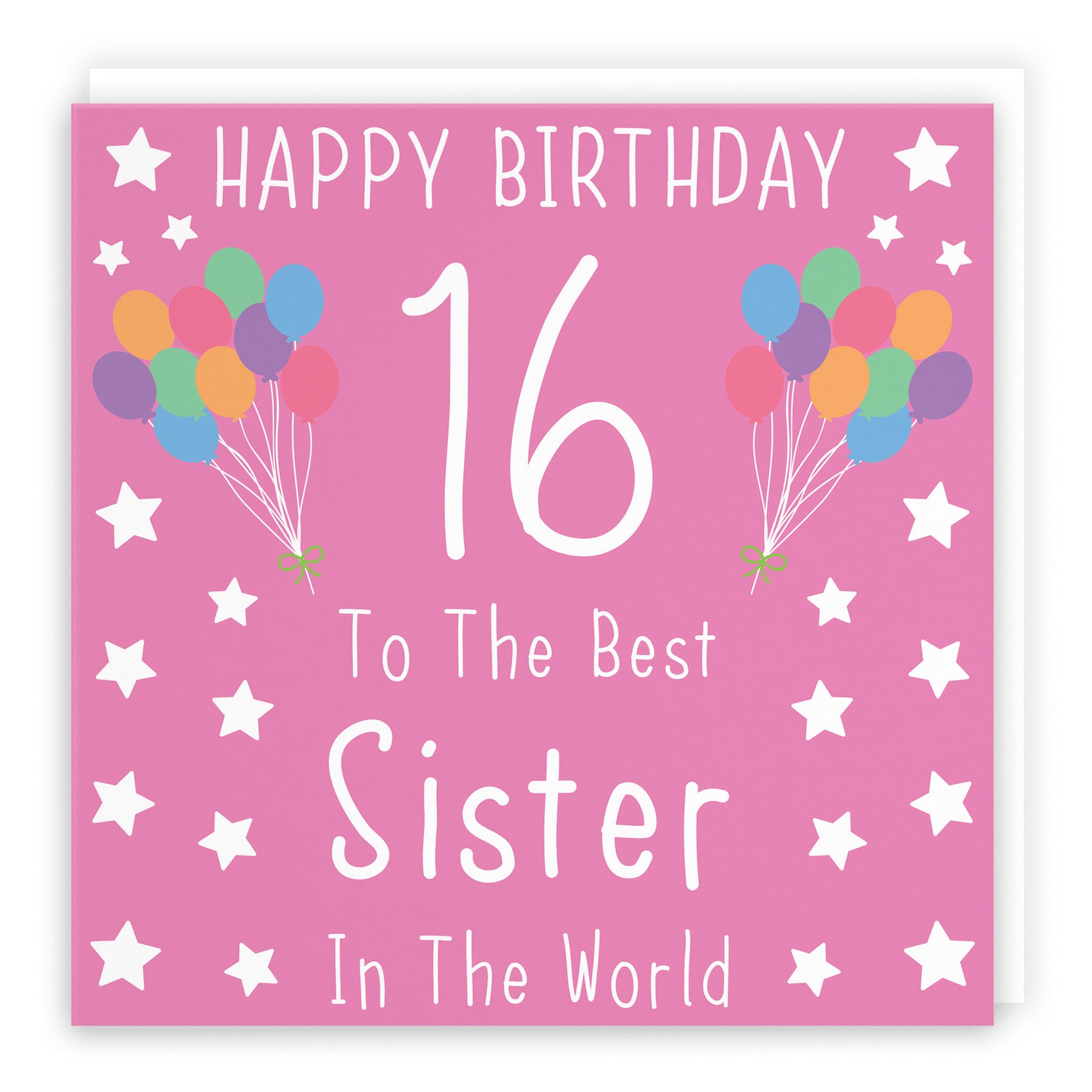 Large Sister 16th Birthday Card Iconic - Default Title (B0BBMWK8PF)