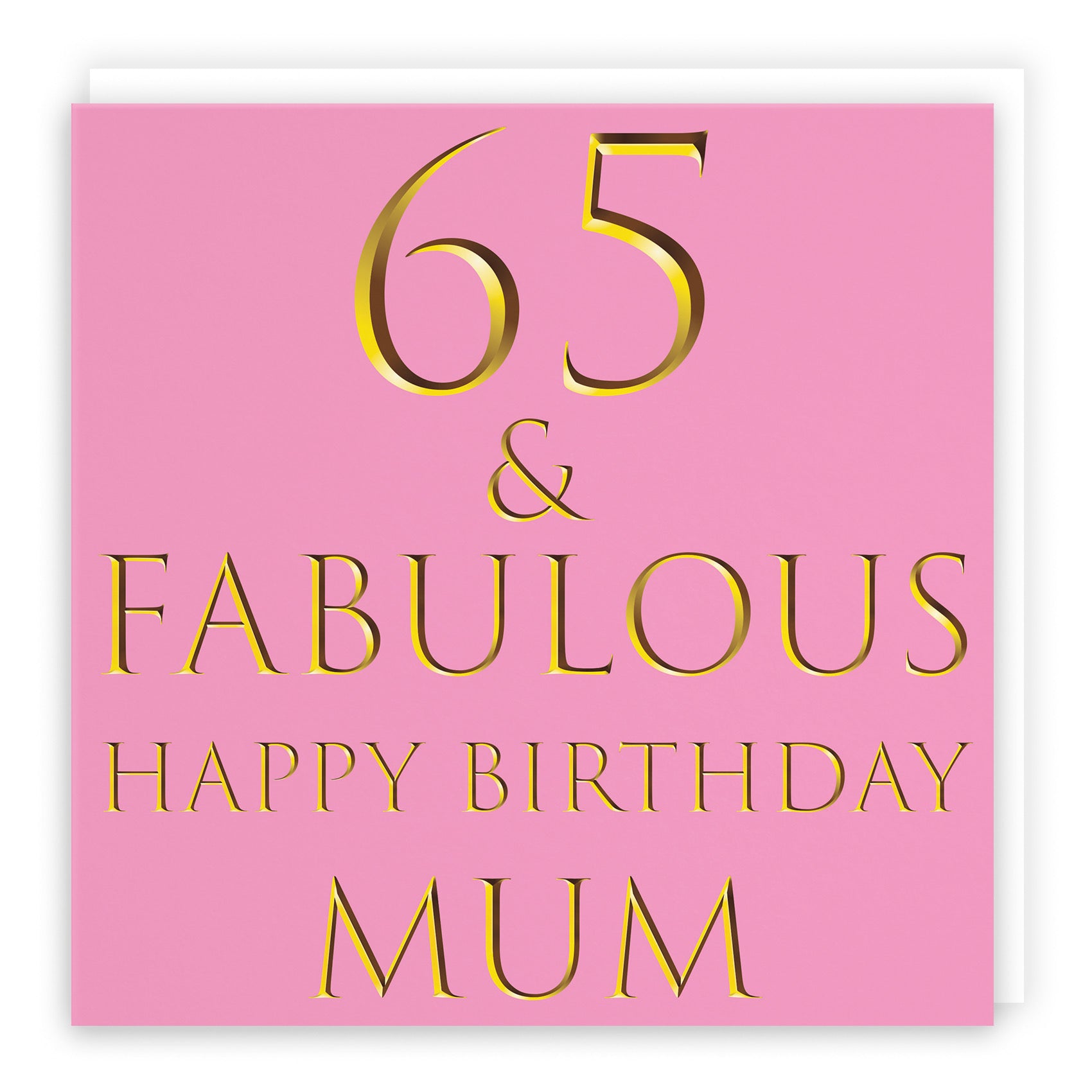 Large Mum 65th Birthday Card Still Totally Fabulous - Default Title (B0BBMWMBHN)