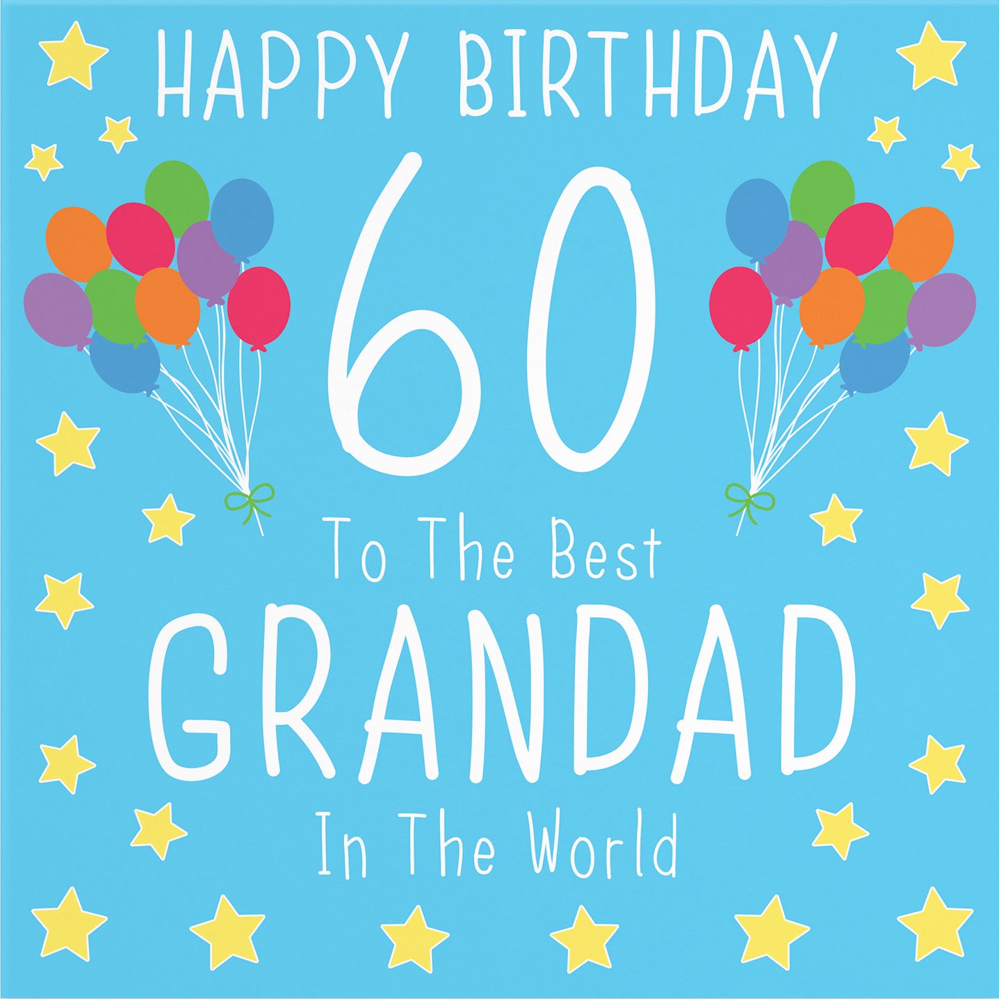 Large Grandad 60th Birthday Card Iconic - Default Title (B0BBMWP7YF)