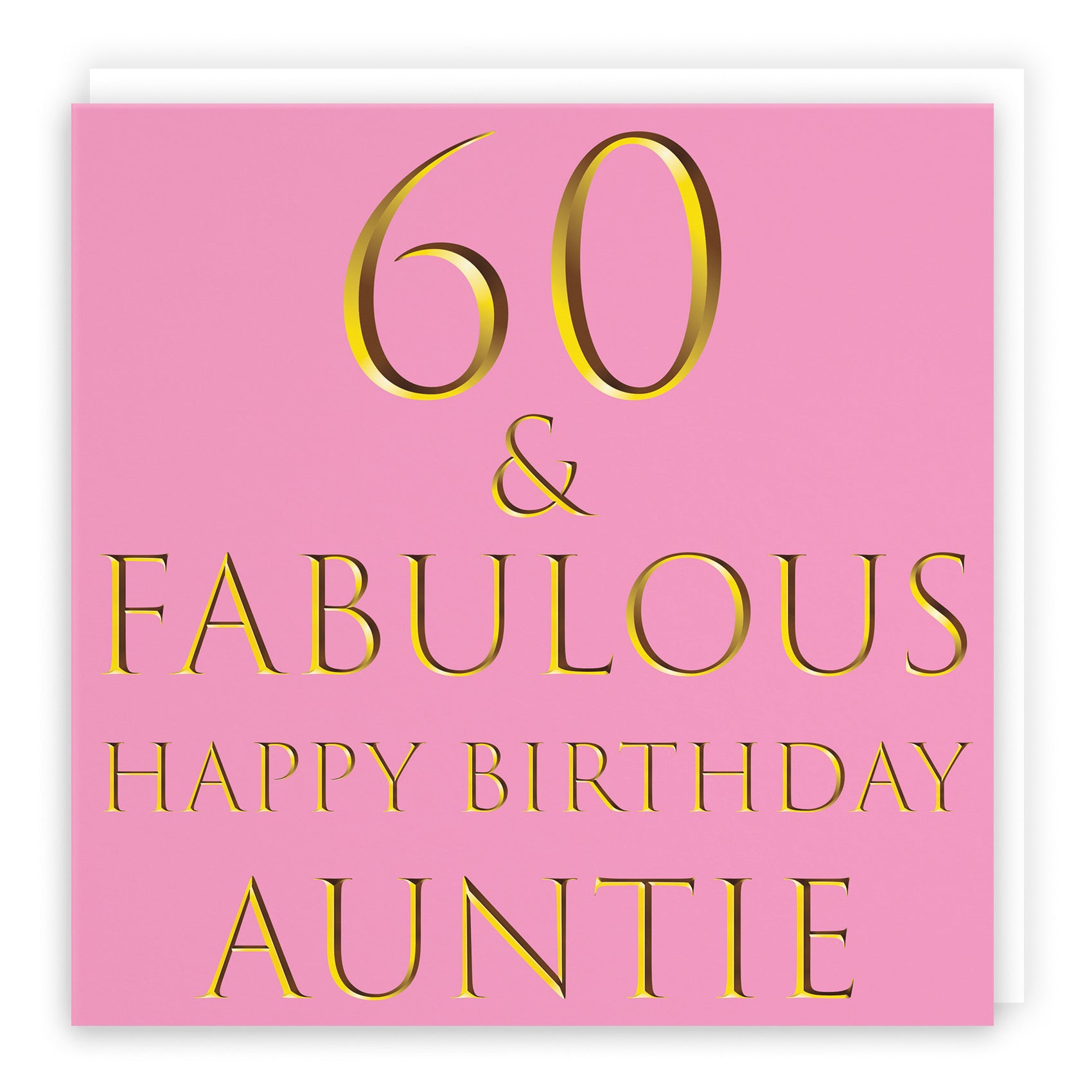 Large Auntie 60th Birthday Card Still Totally Fabulous - Default Title (B0BBMWV7GR)