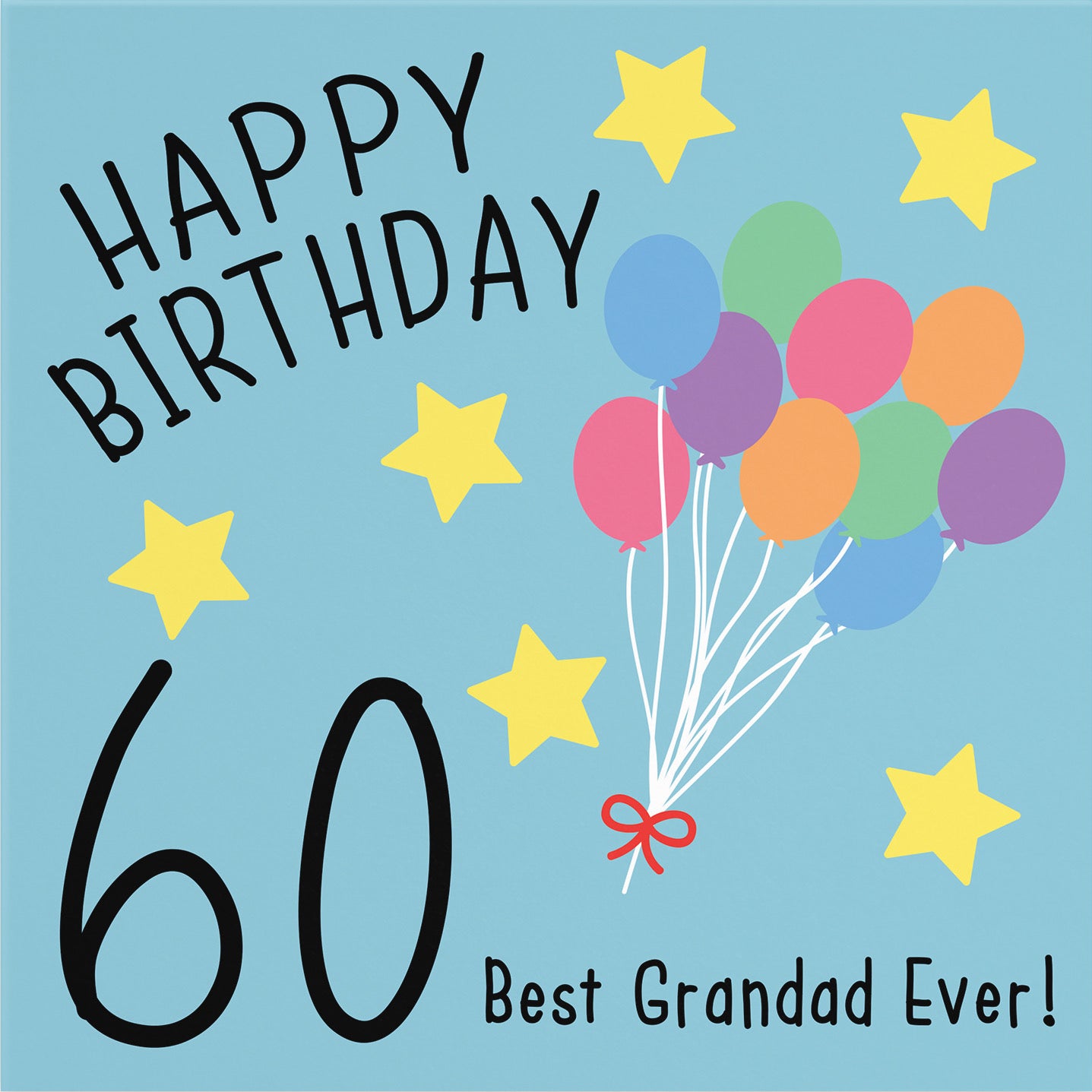 Large Grandad 60th Birthday Card Original - Default Title (B0BBMWZL7D)