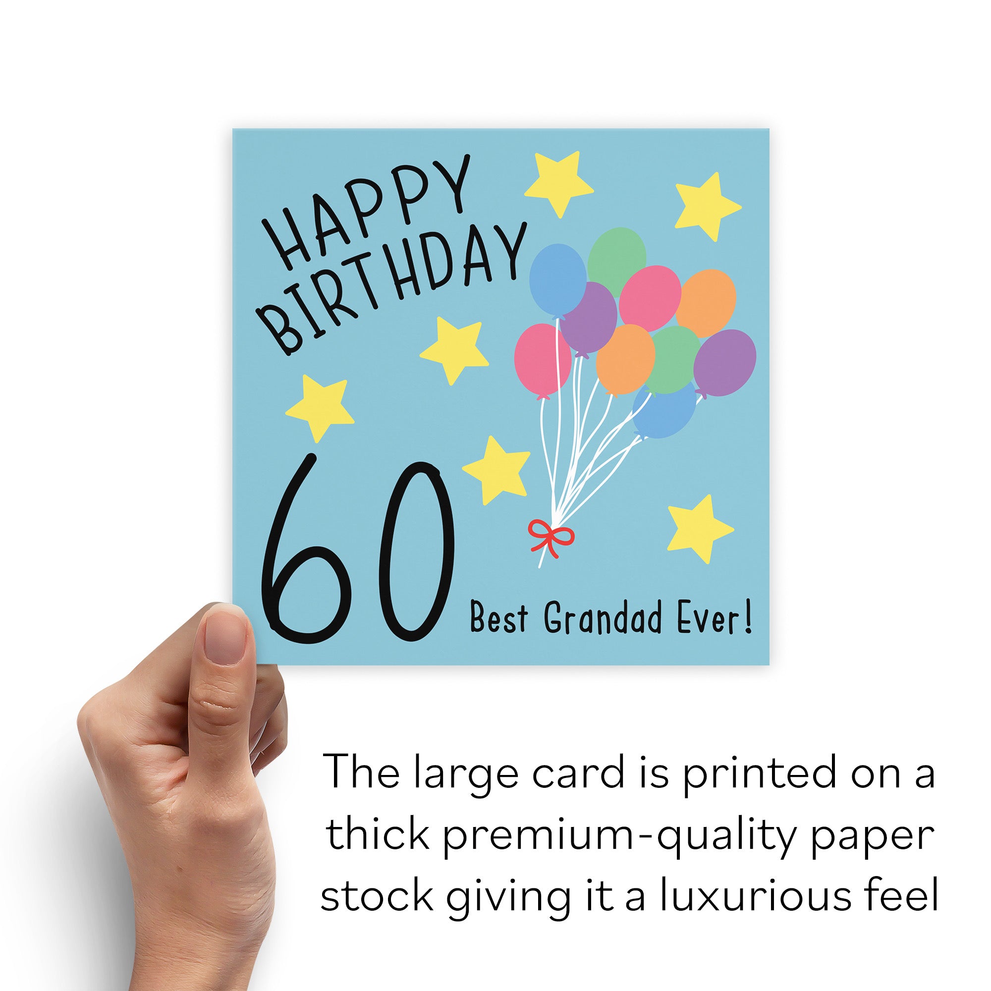 Large Grandad 60th Birthday Card Original - Default Title (B0BBMWZL7D)