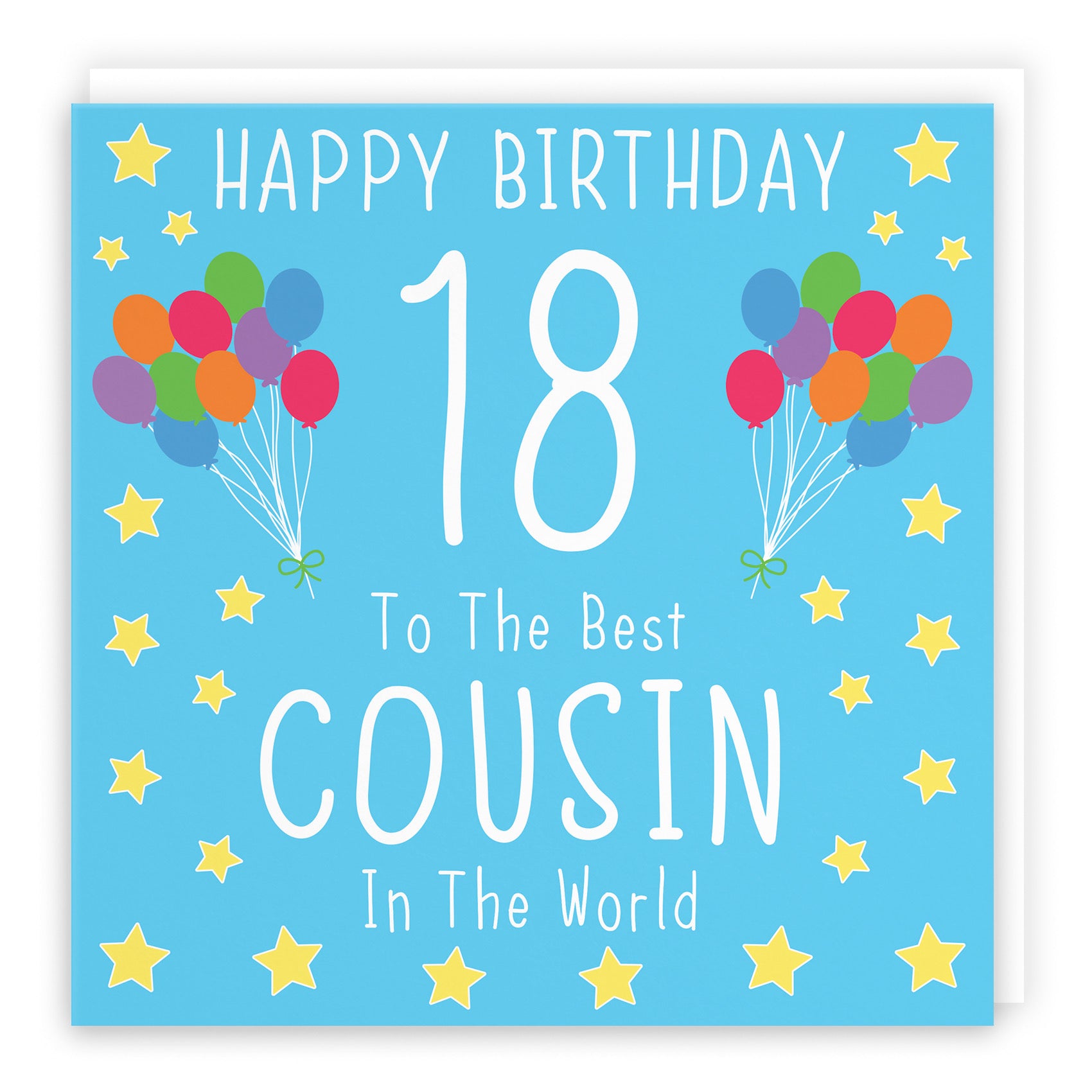 Large Cousin 18th Male Birthday Card Iconic - Default Title (B0BBMXC7XM)