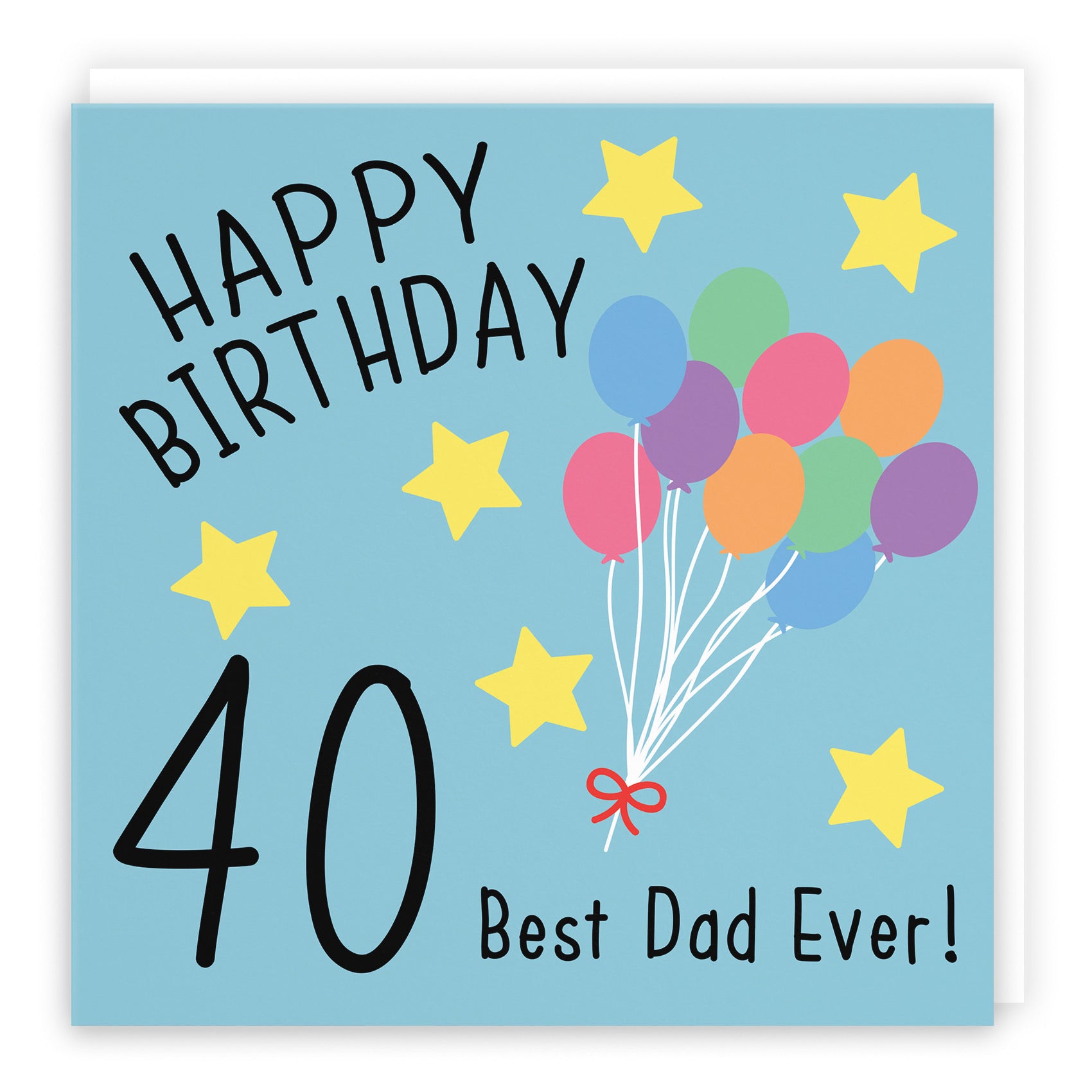 Large Dad 40th Birthday Card Original - Default Title (B0BBMXQ24Q)