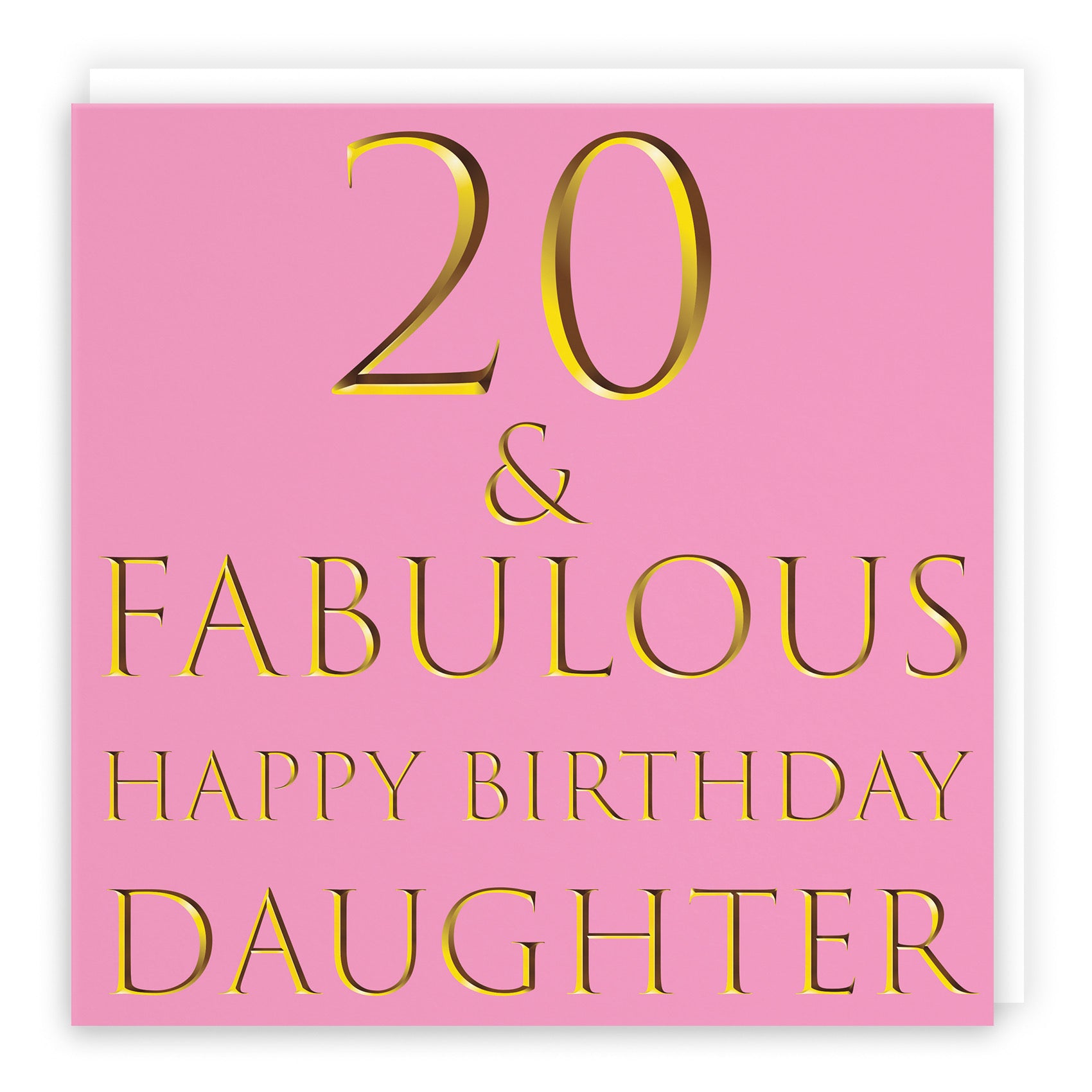 Large Daughter 20th Birthday Card Still Totally Fabulous - Default Title (B0BBMZ9FGF)