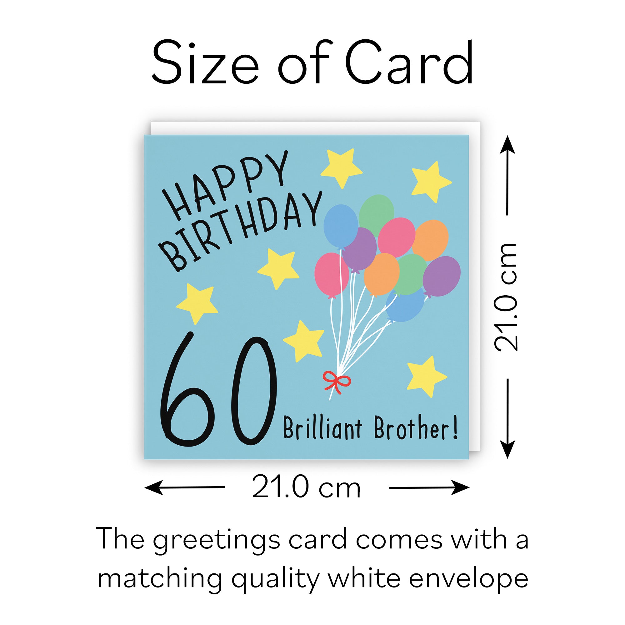 Large Brother 60th Birthday Card Original - Default Title (B0BBMZ9NSY)