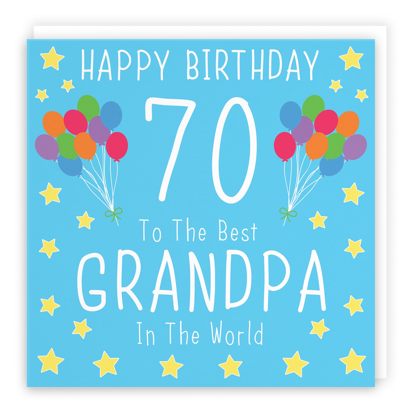 Large Grandpa 70th Birthday Card Iconic - Default Title (B0BBMZPXN7)
