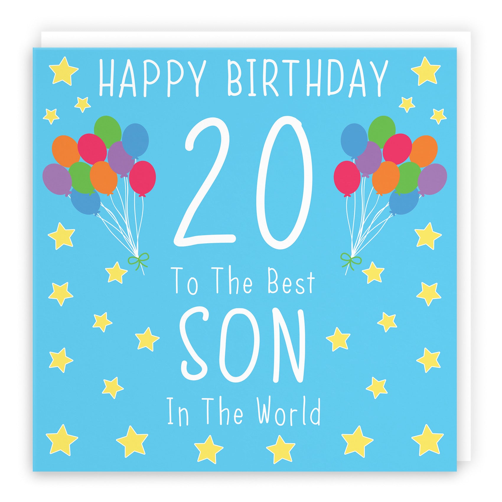 Large Son 20th Birthday Card Iconic - Default Title (B0BBMZZTH2)